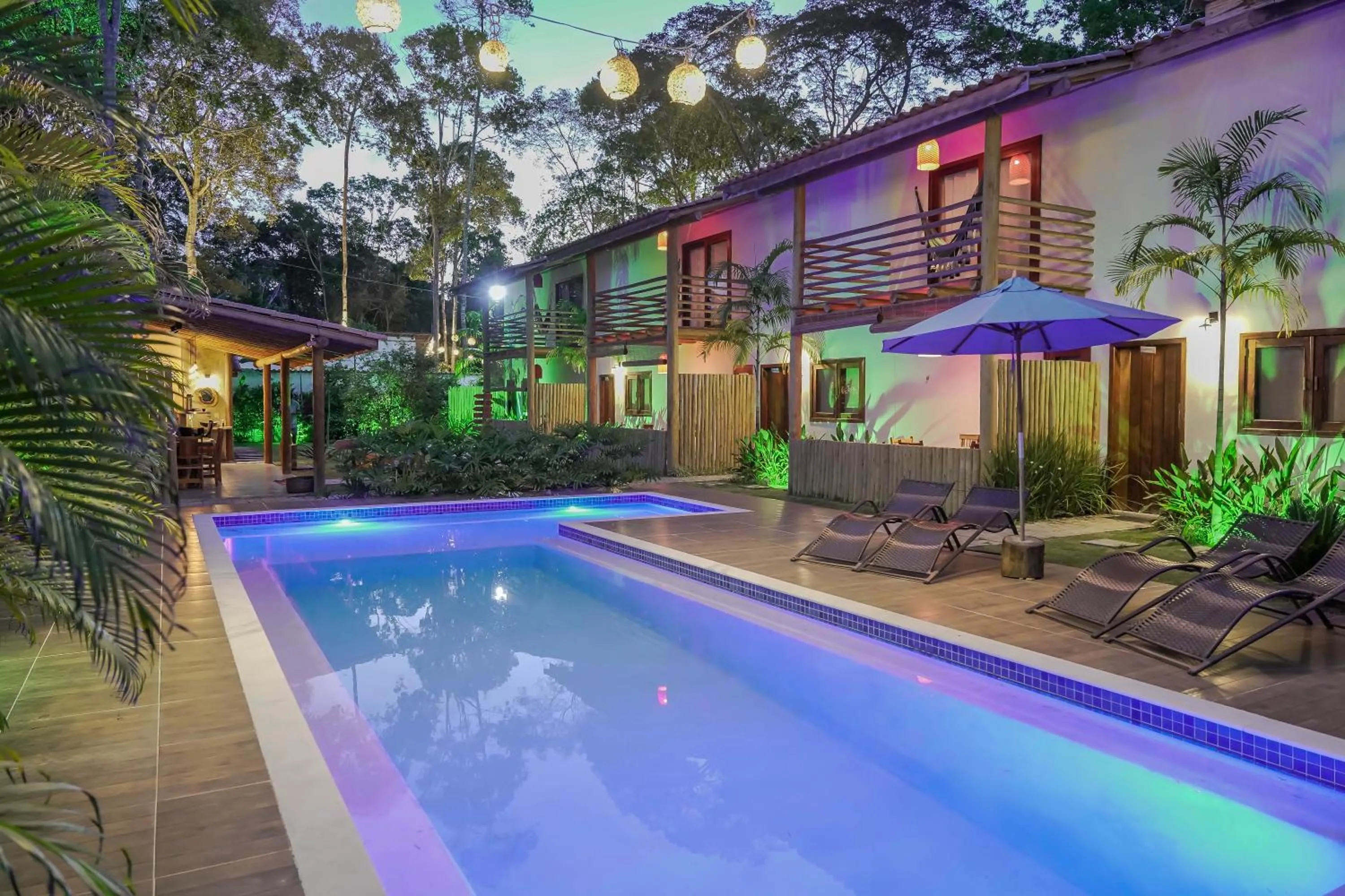 Swimming pool in Pousada Vila Mangaba