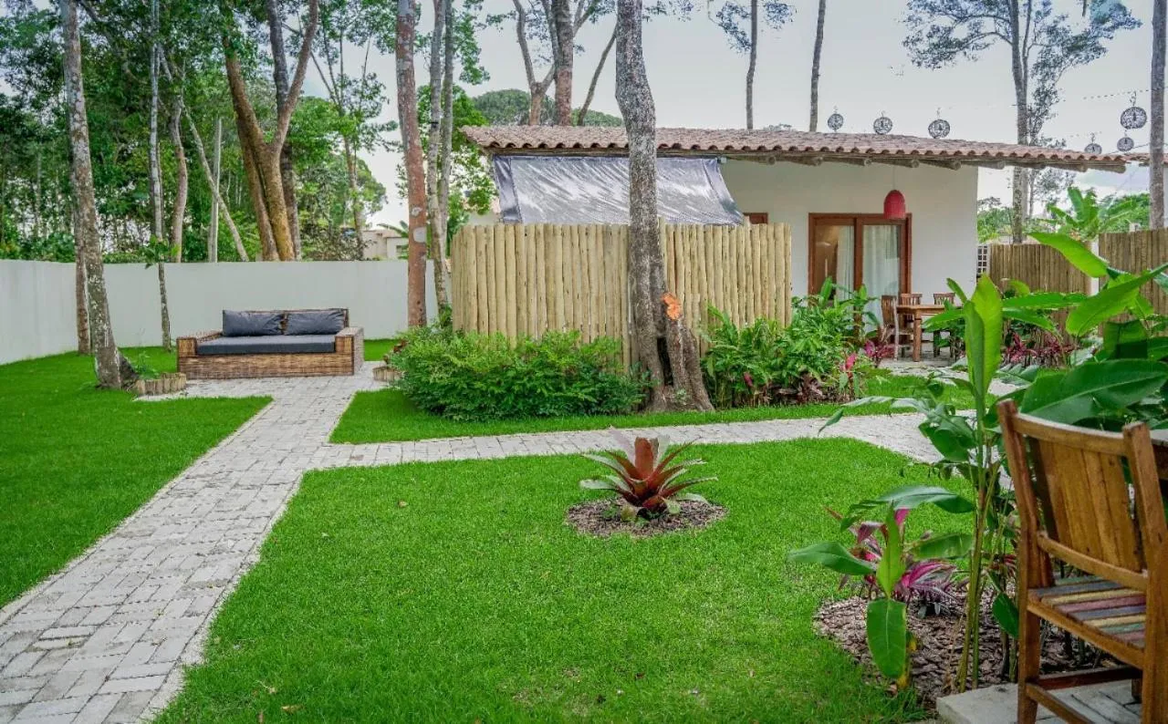 Garden view in Pousada Vila Mangaba