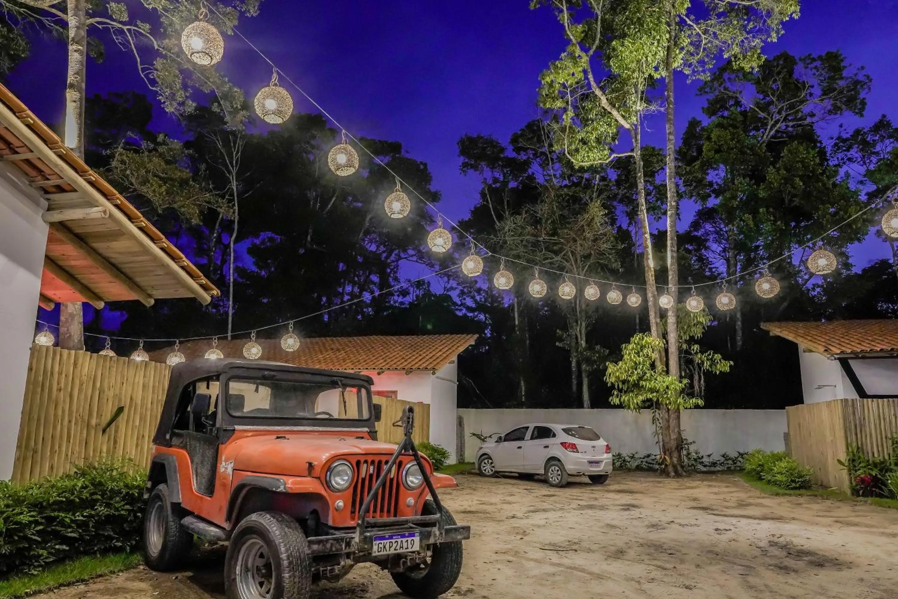 Parking in Pousada Vila Mangaba
