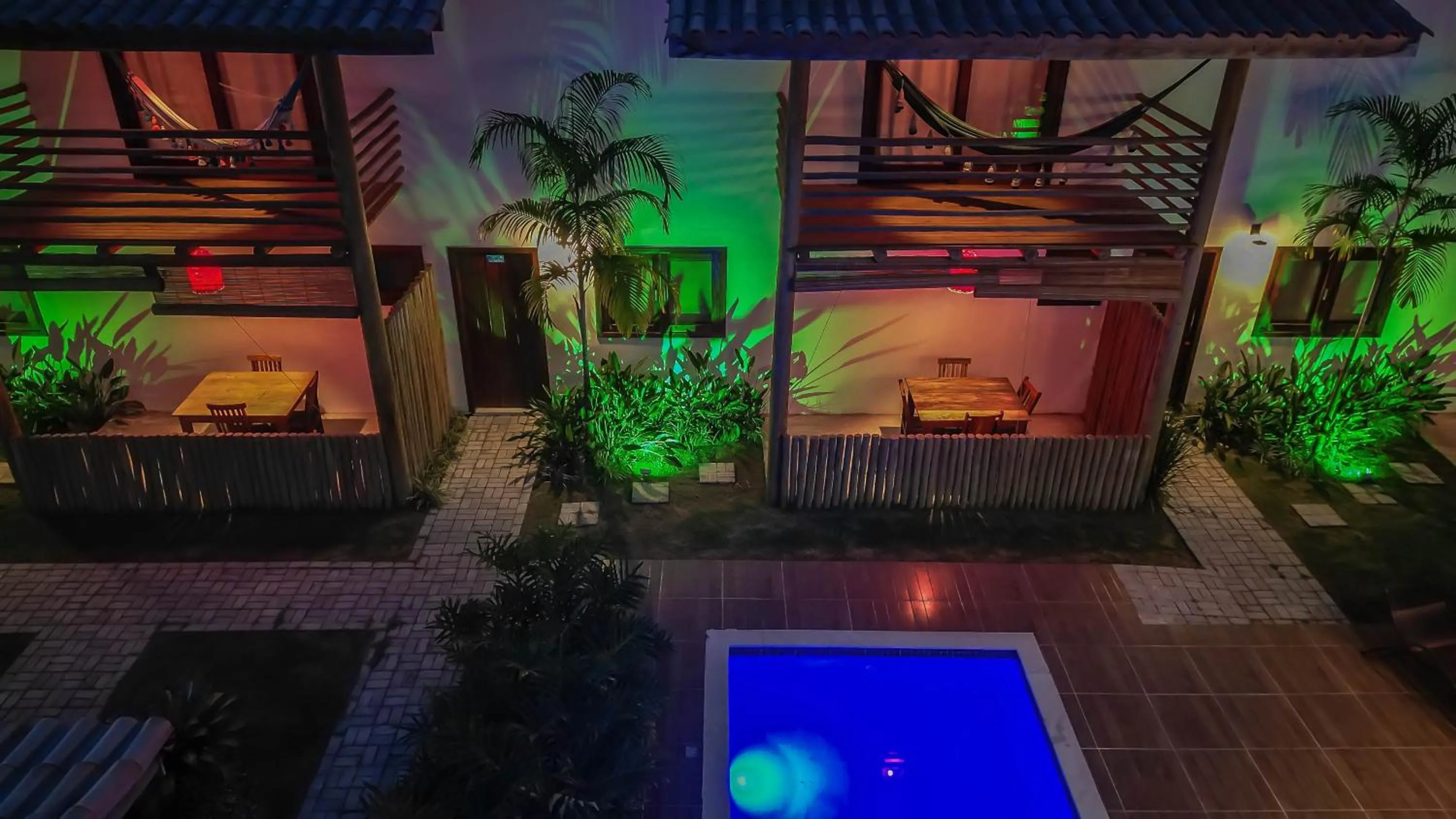 Night in Pousada Vila Mangaba