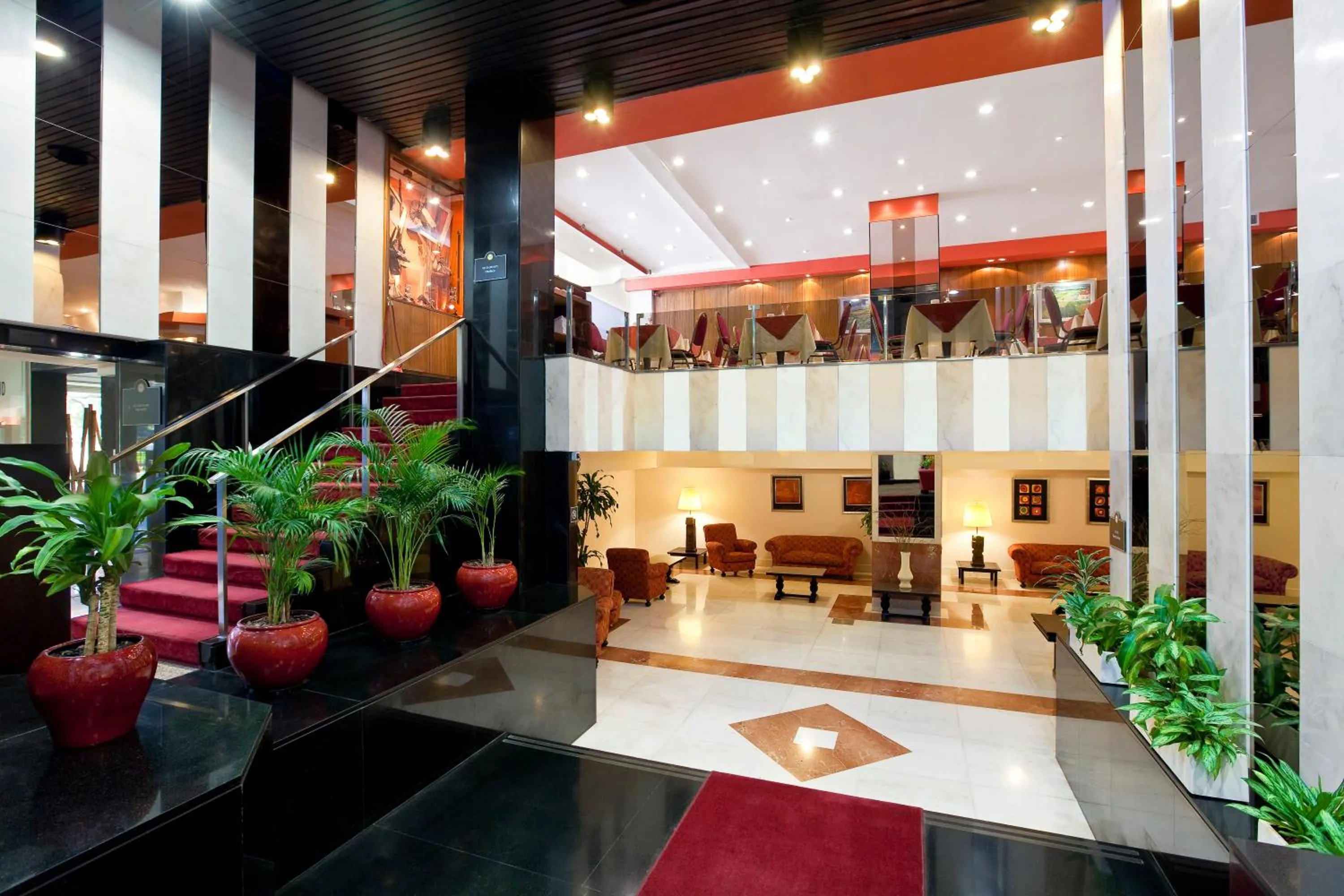 Lobby or reception in Globales Republica