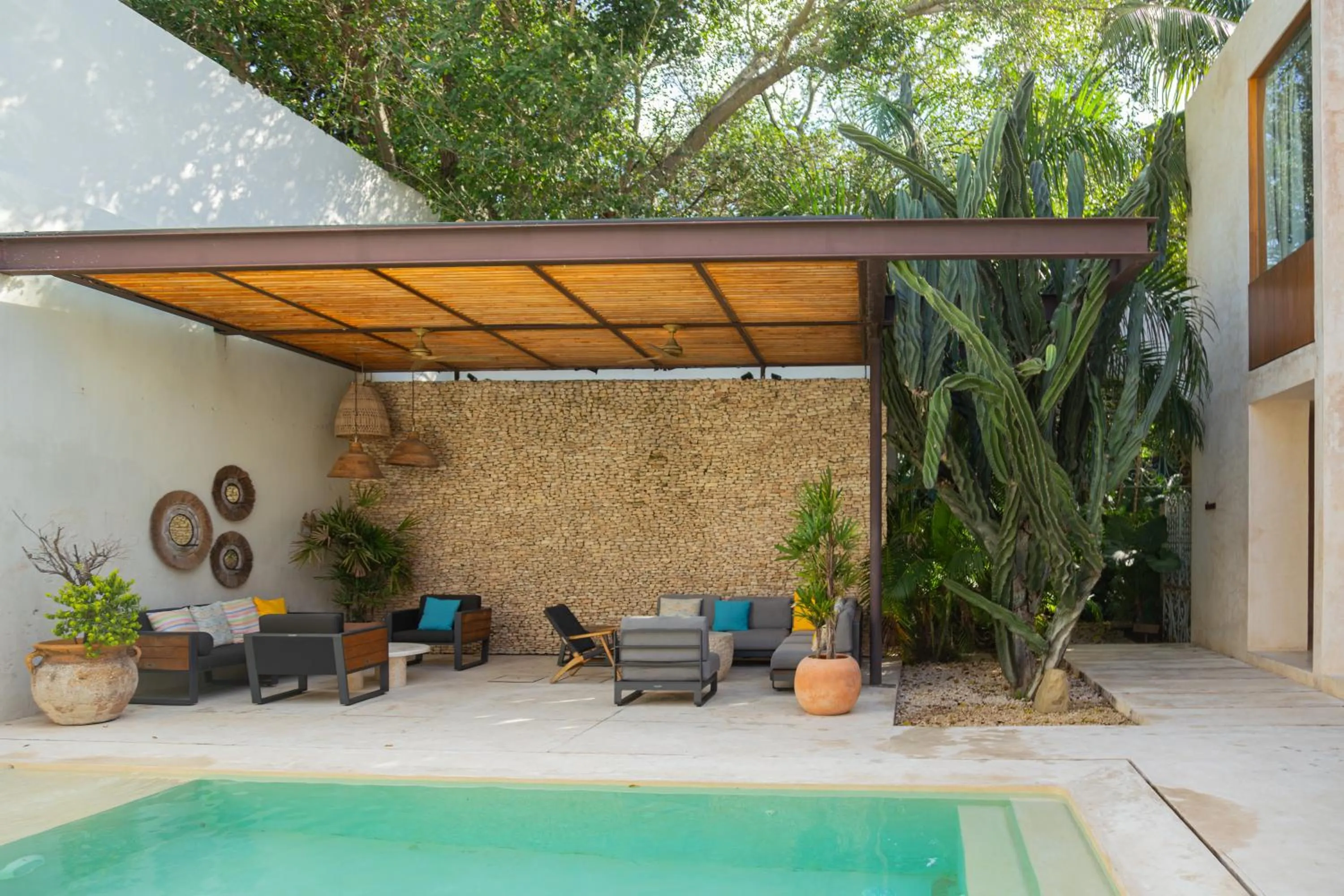 Pool view in DECU DOWNTOWN