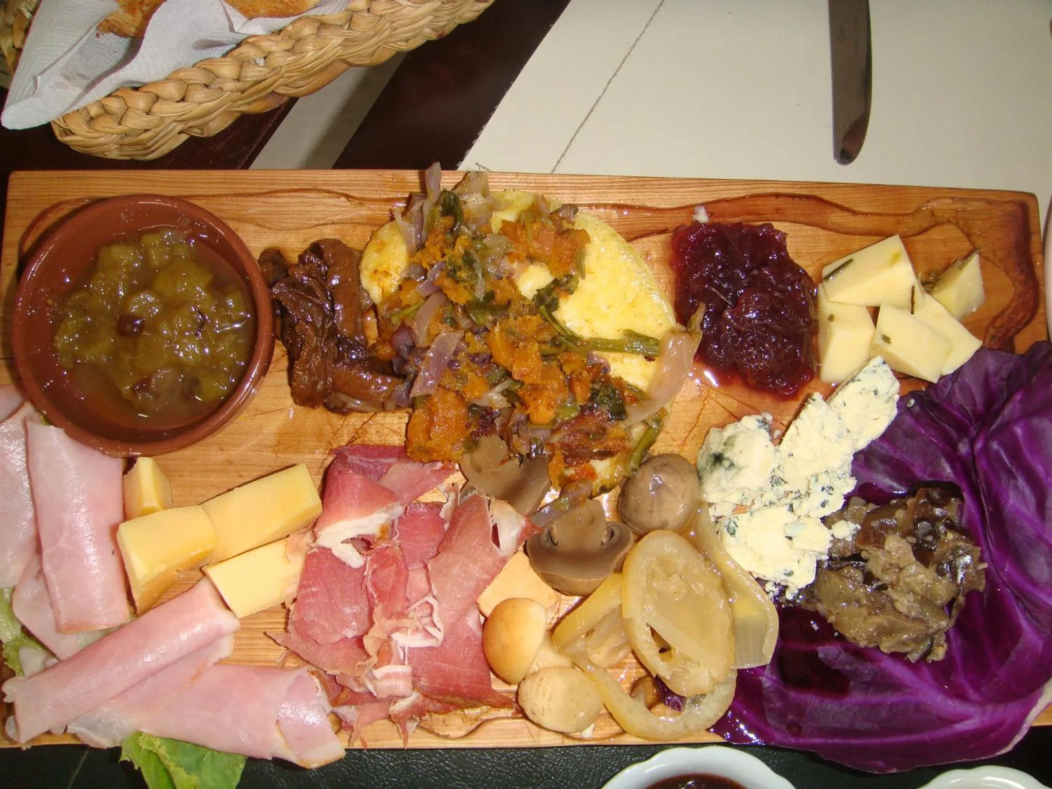 Food in Hosteria Los Hielos