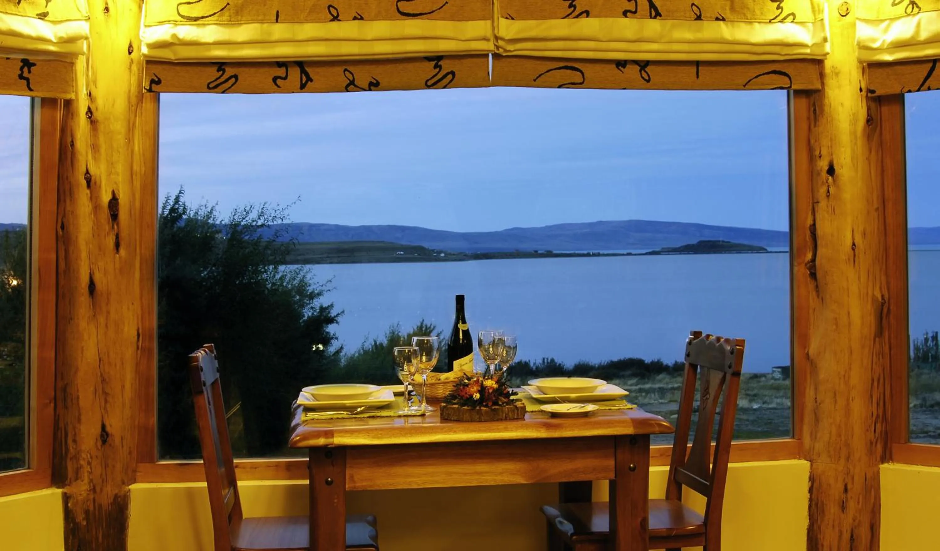 Lounge or bar in Hosteria Los Hielos