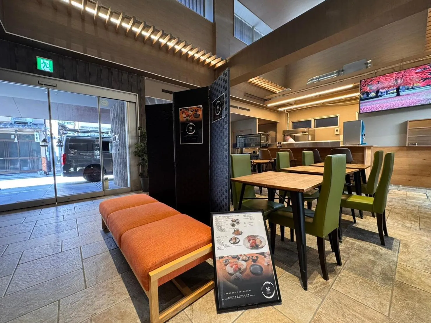 Restaurant/places to eat in HOTEL CUORE Kyoto Shijo Omiya