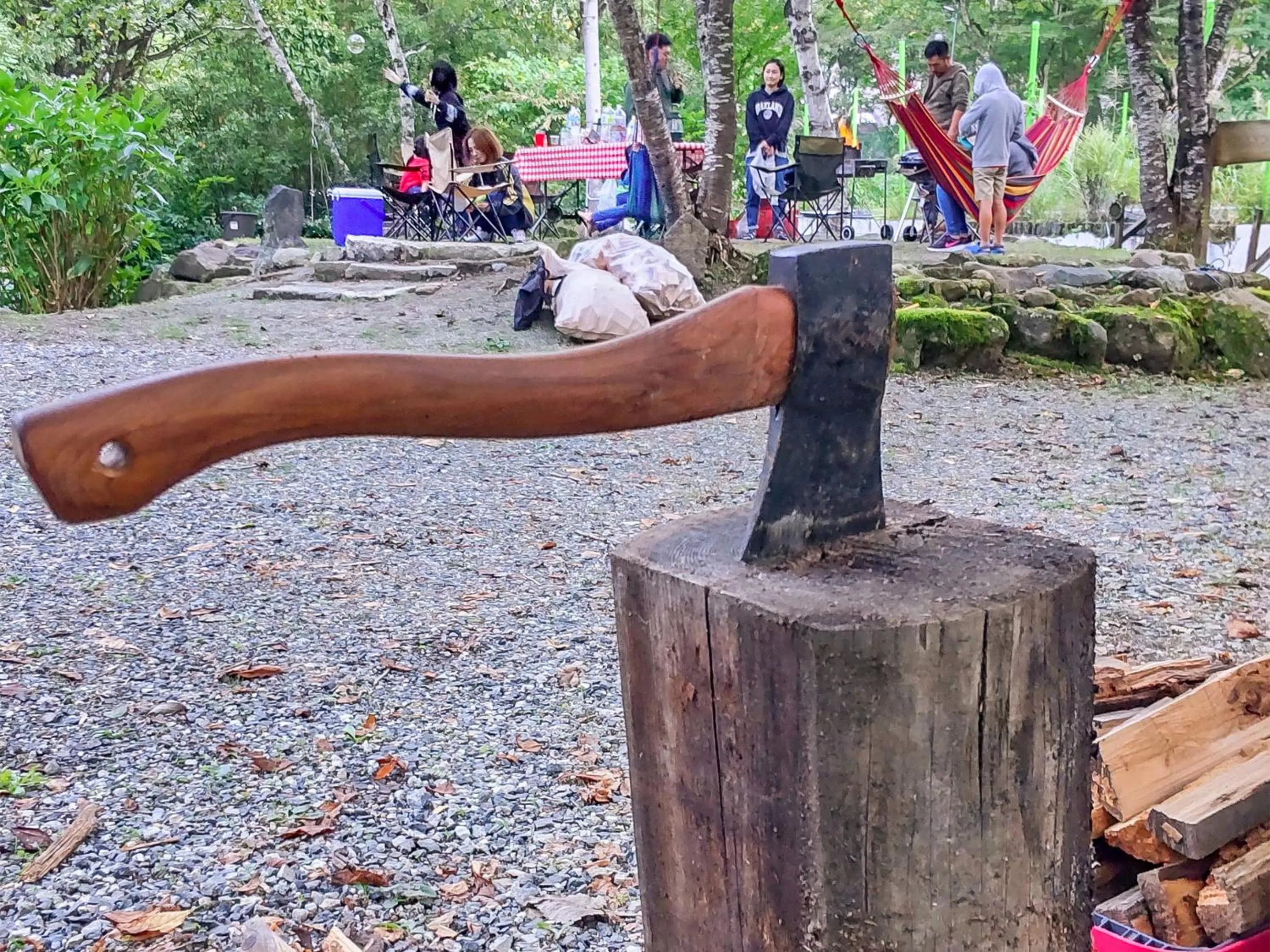 On site in Kudo's Lodge