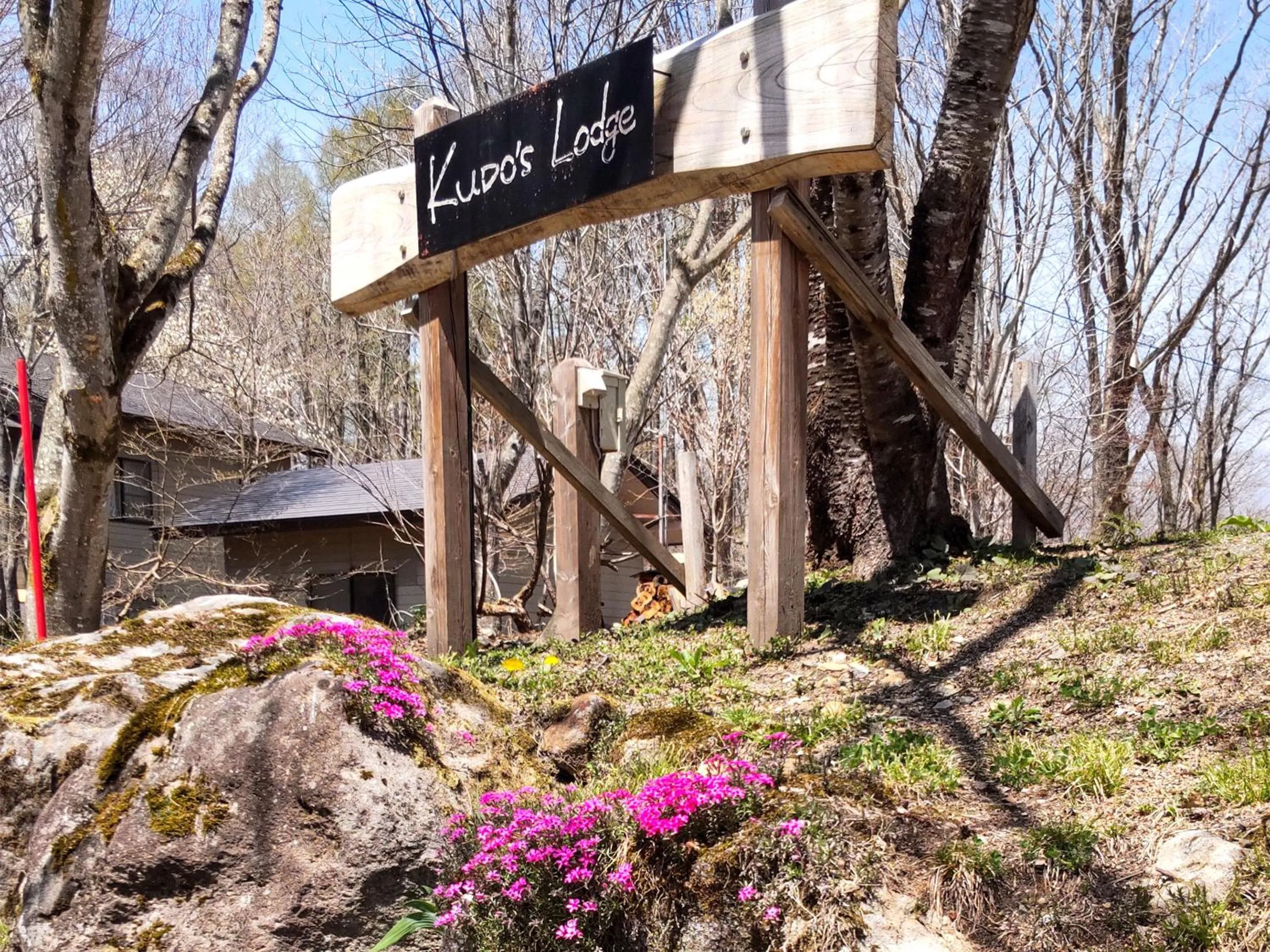 On site in Kudo's Lodge