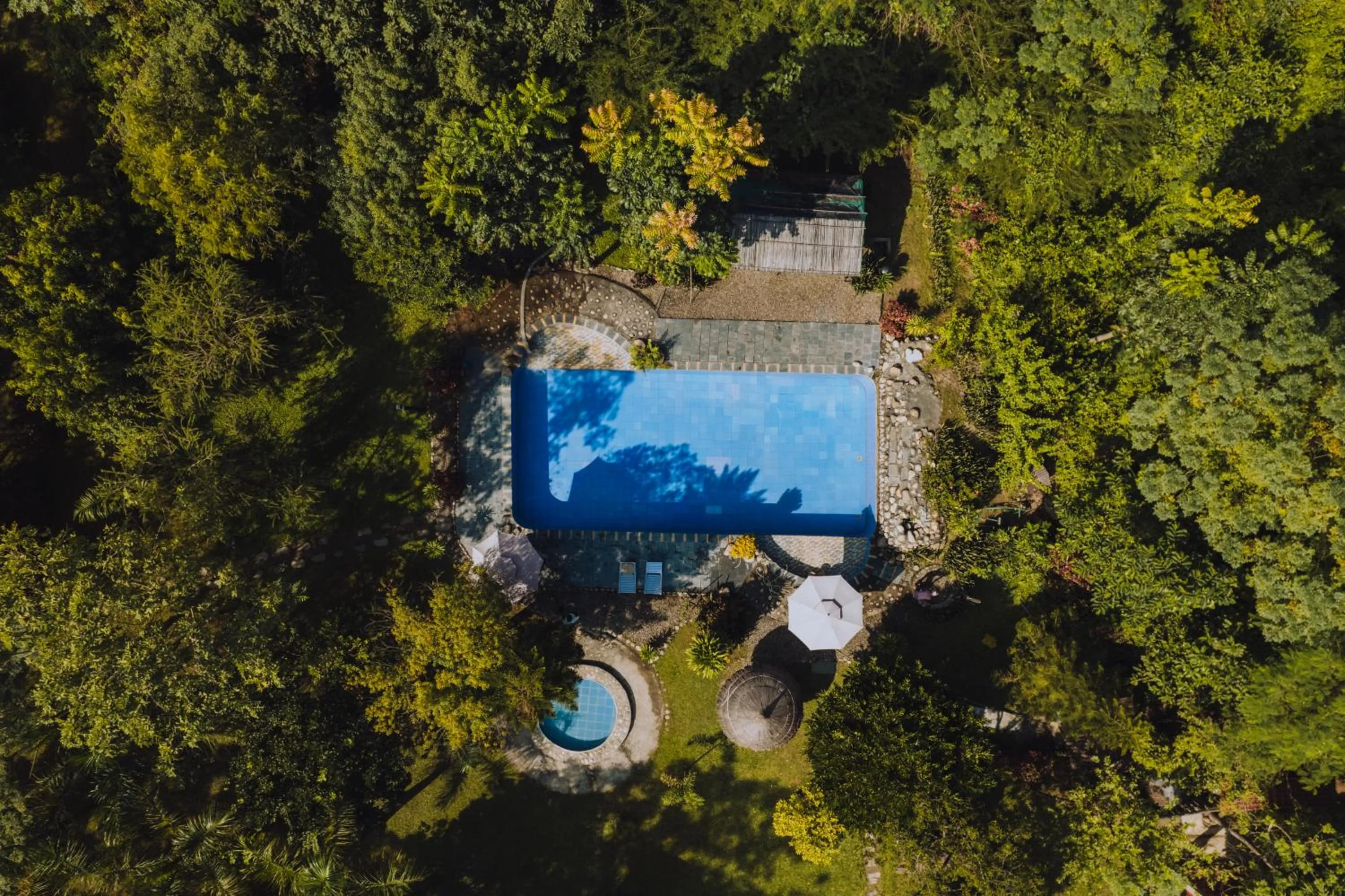 Bird's eye view in Machan Country Villa