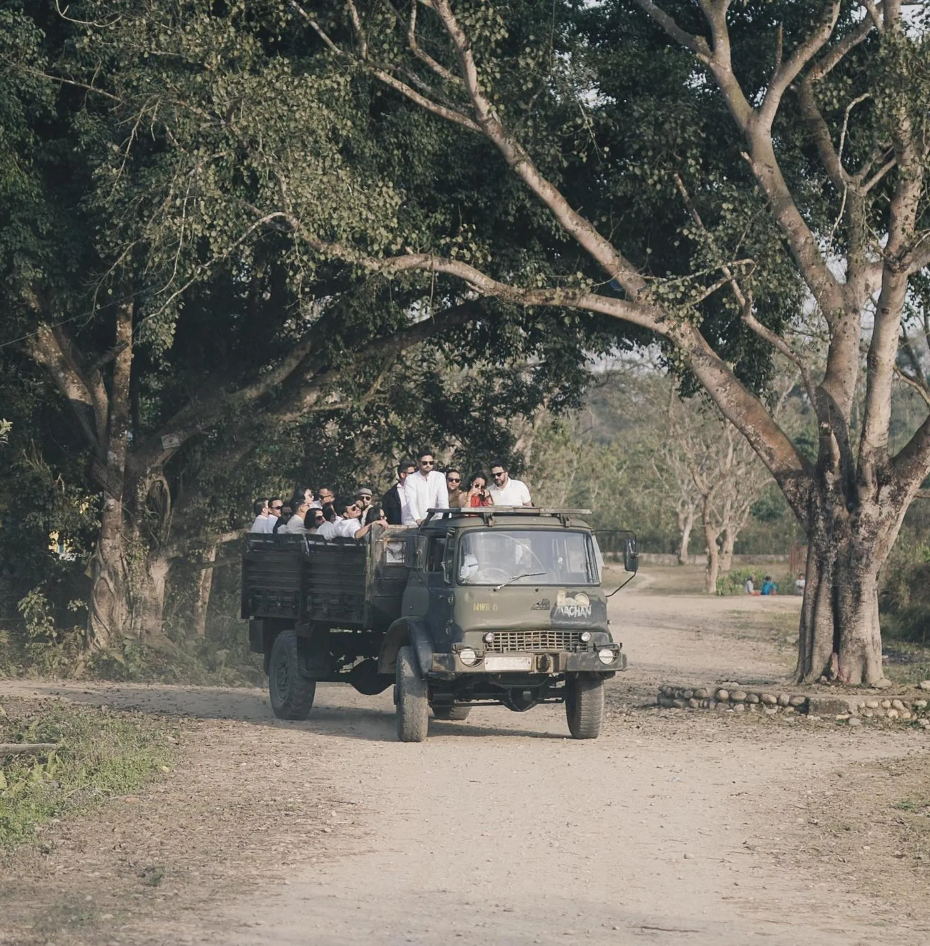 group of guests in Machan Country Villa