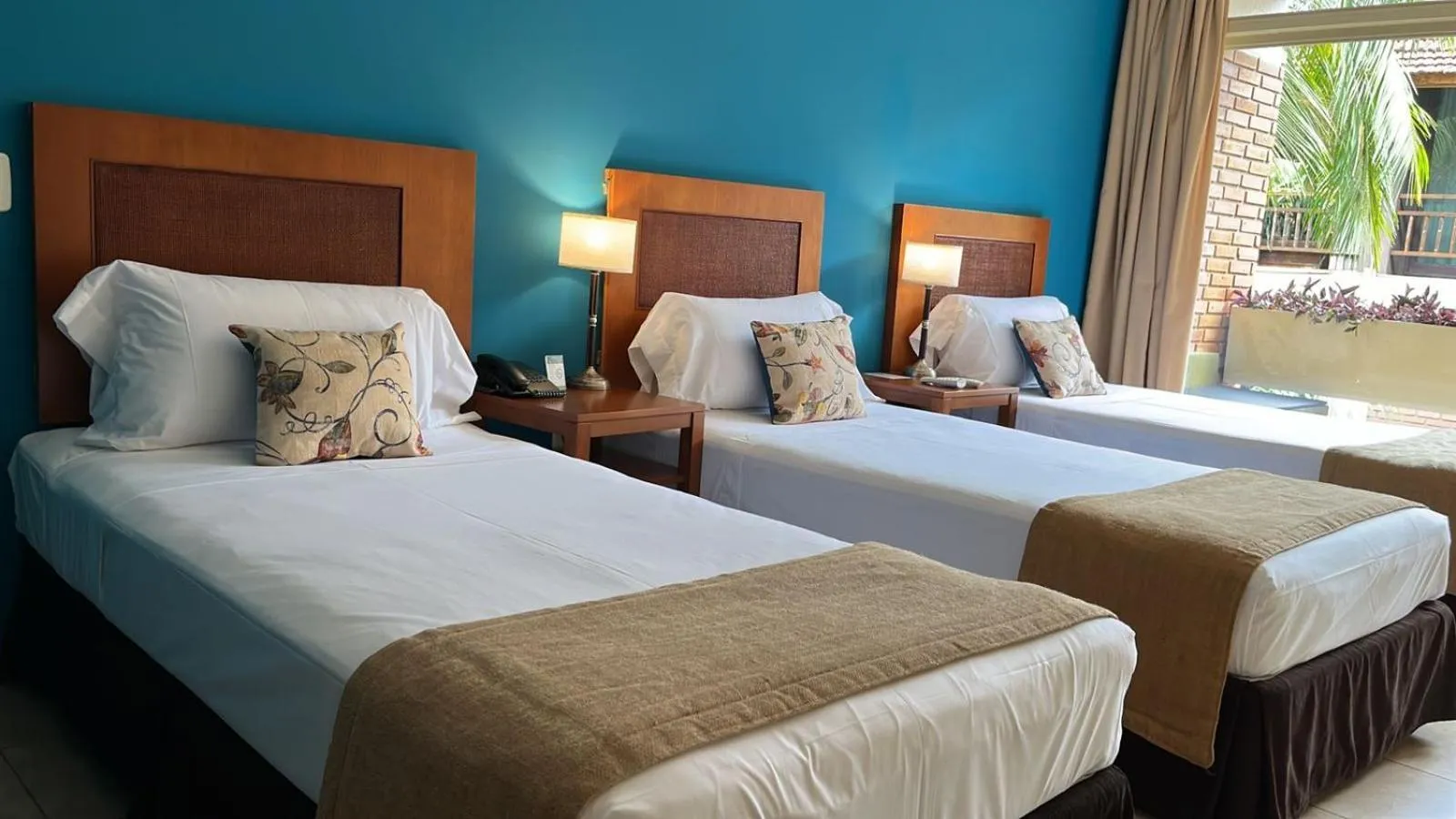 Bed in Hotel Raices Esturion