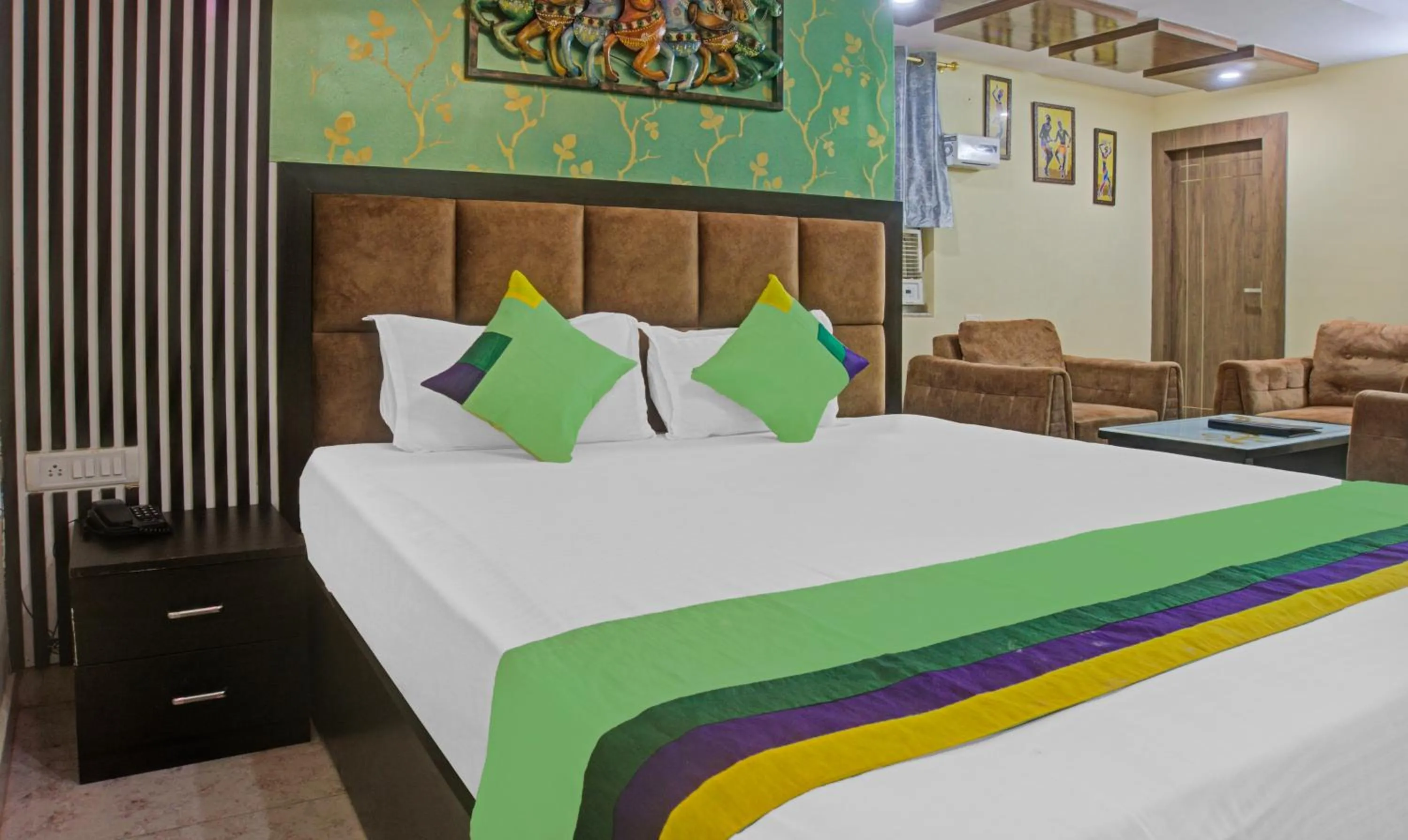 Bed in Hotel Prem Residency