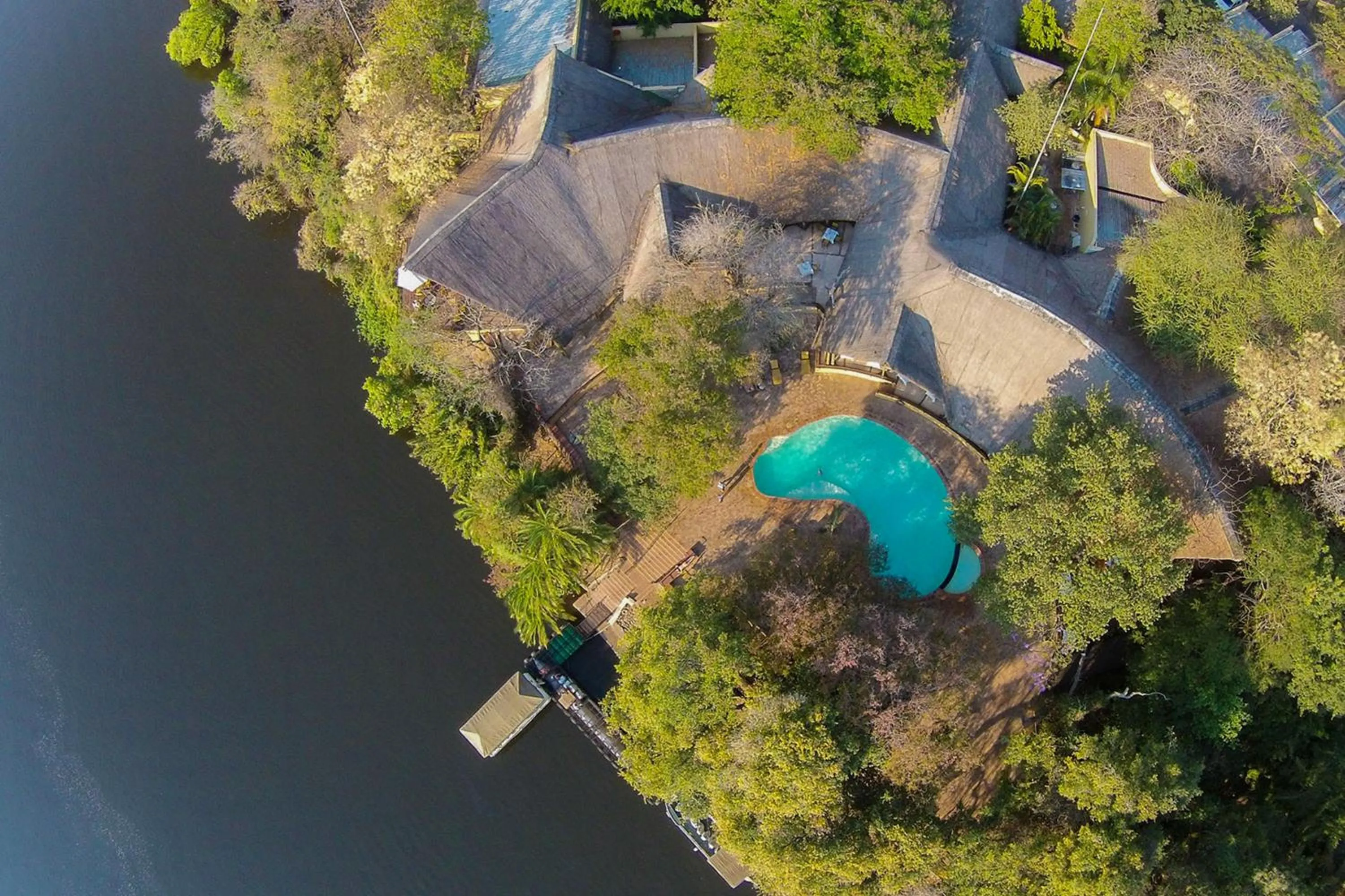 Bird's eye view in Chobe Safari Lodges