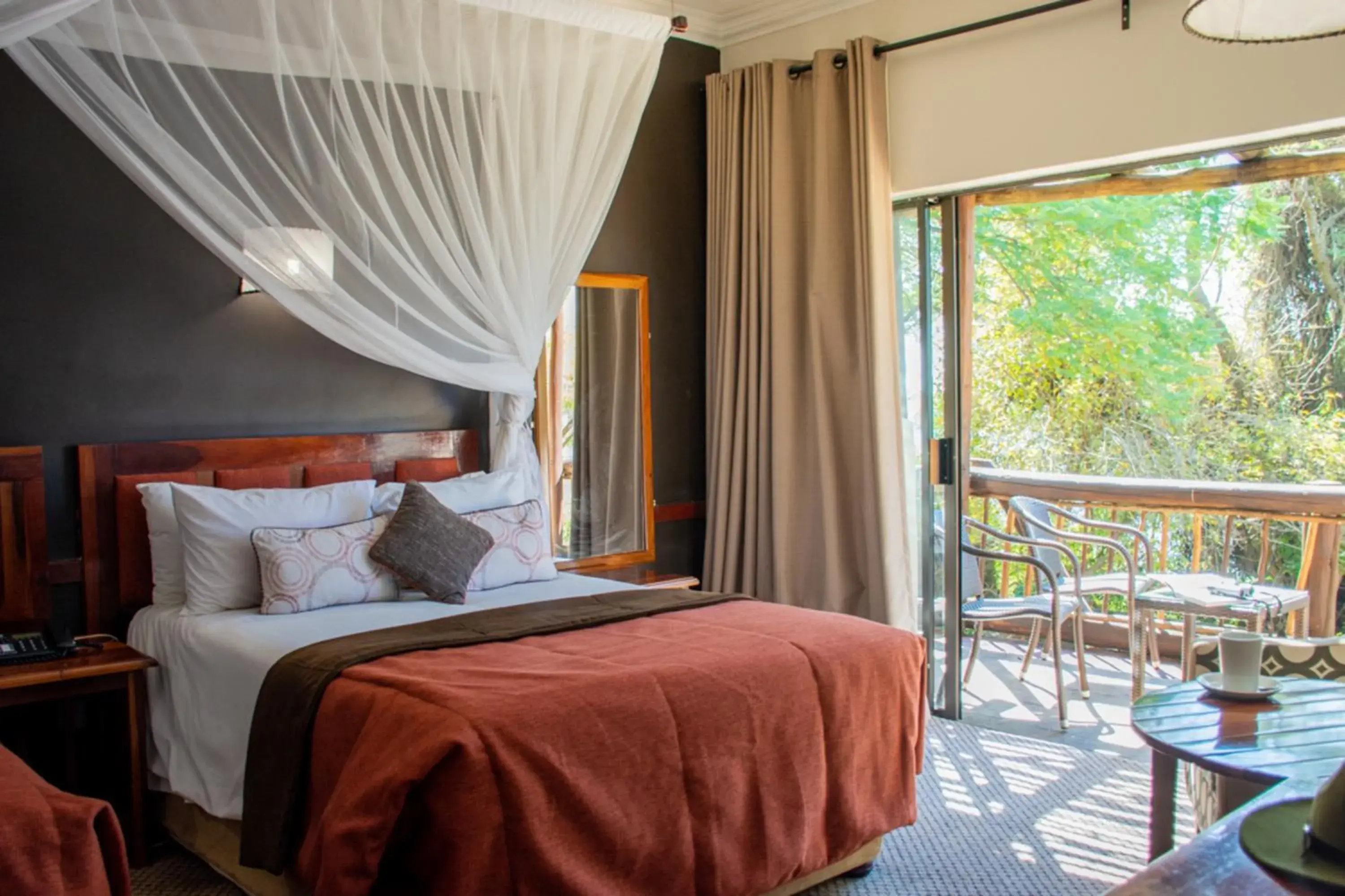 Twin Room - single occupancy in The Chobe Safari Lodge Twin Room - single occupancy in The Chobe Safari Lodge