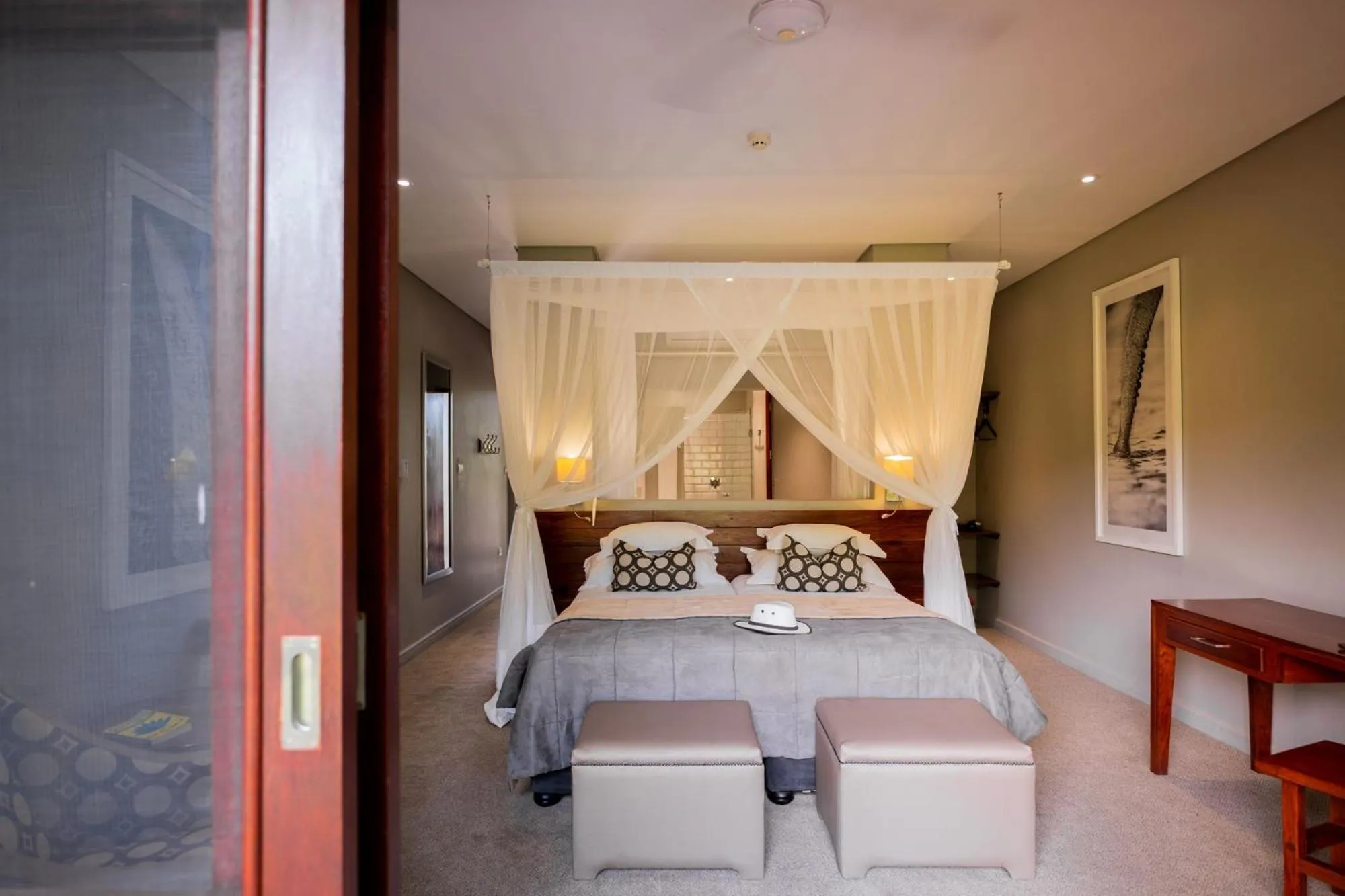Bed in Chobe Safari Lodges