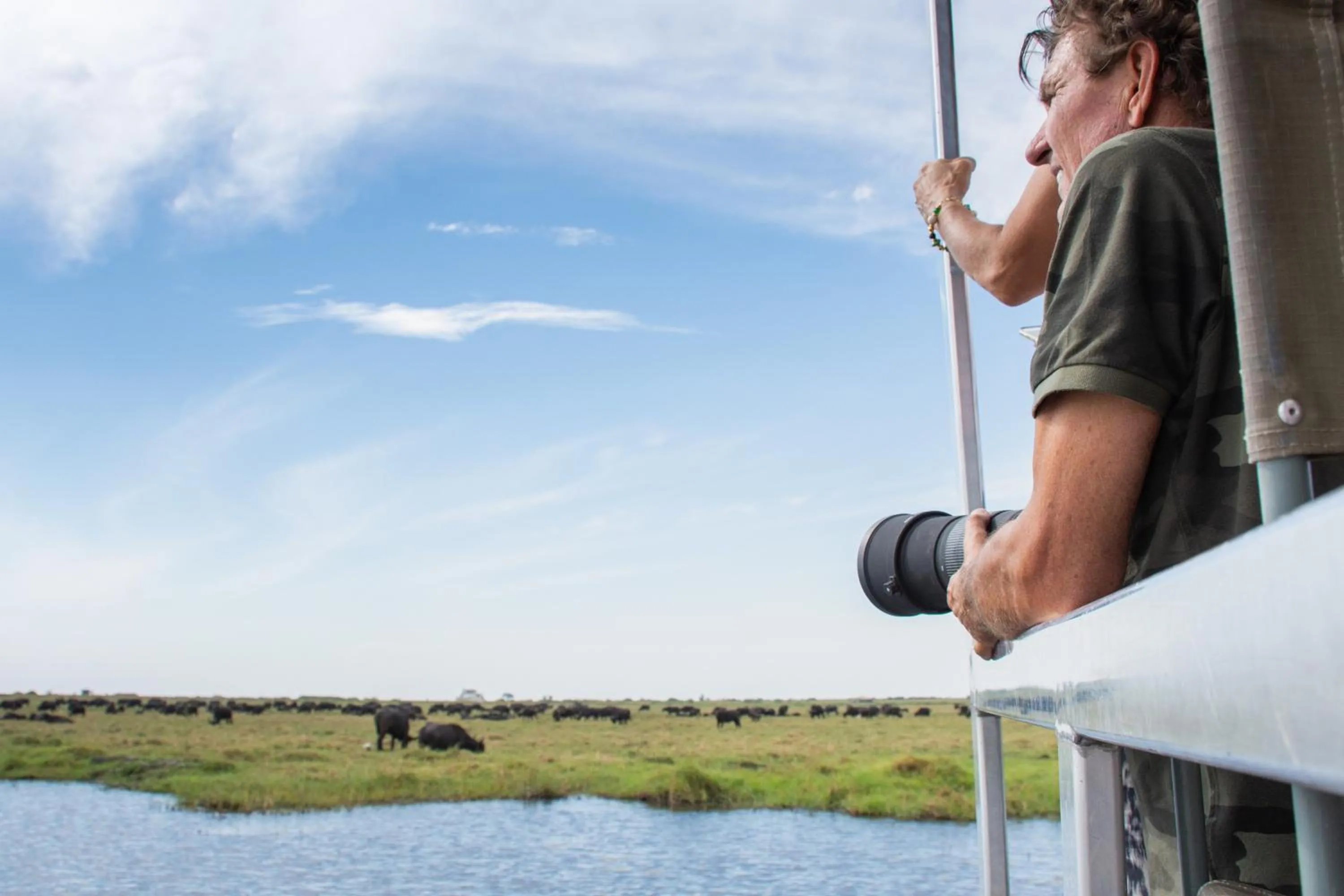 People in Chobe Safari Lodges
