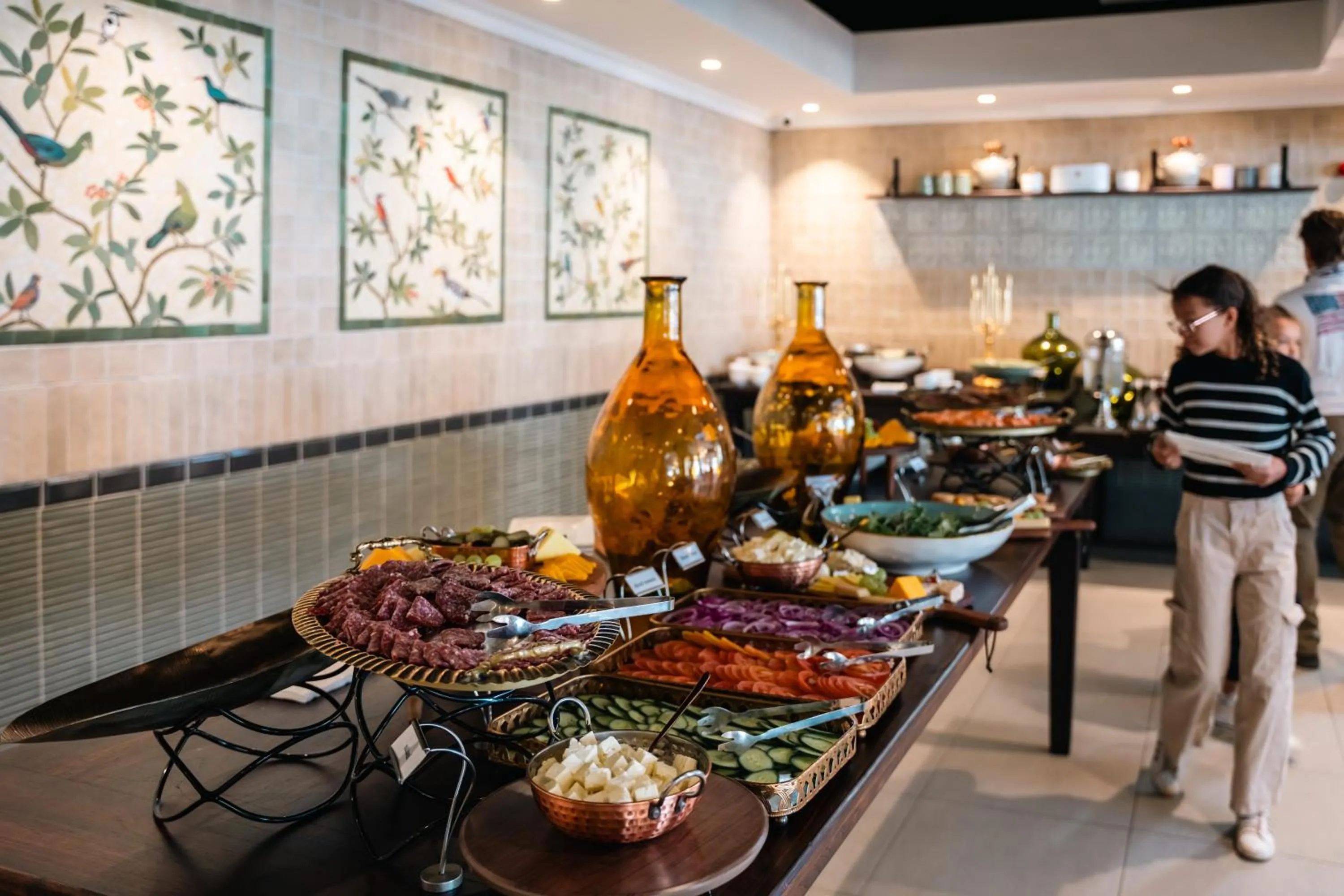 Food in The Chobe Safari Lodge