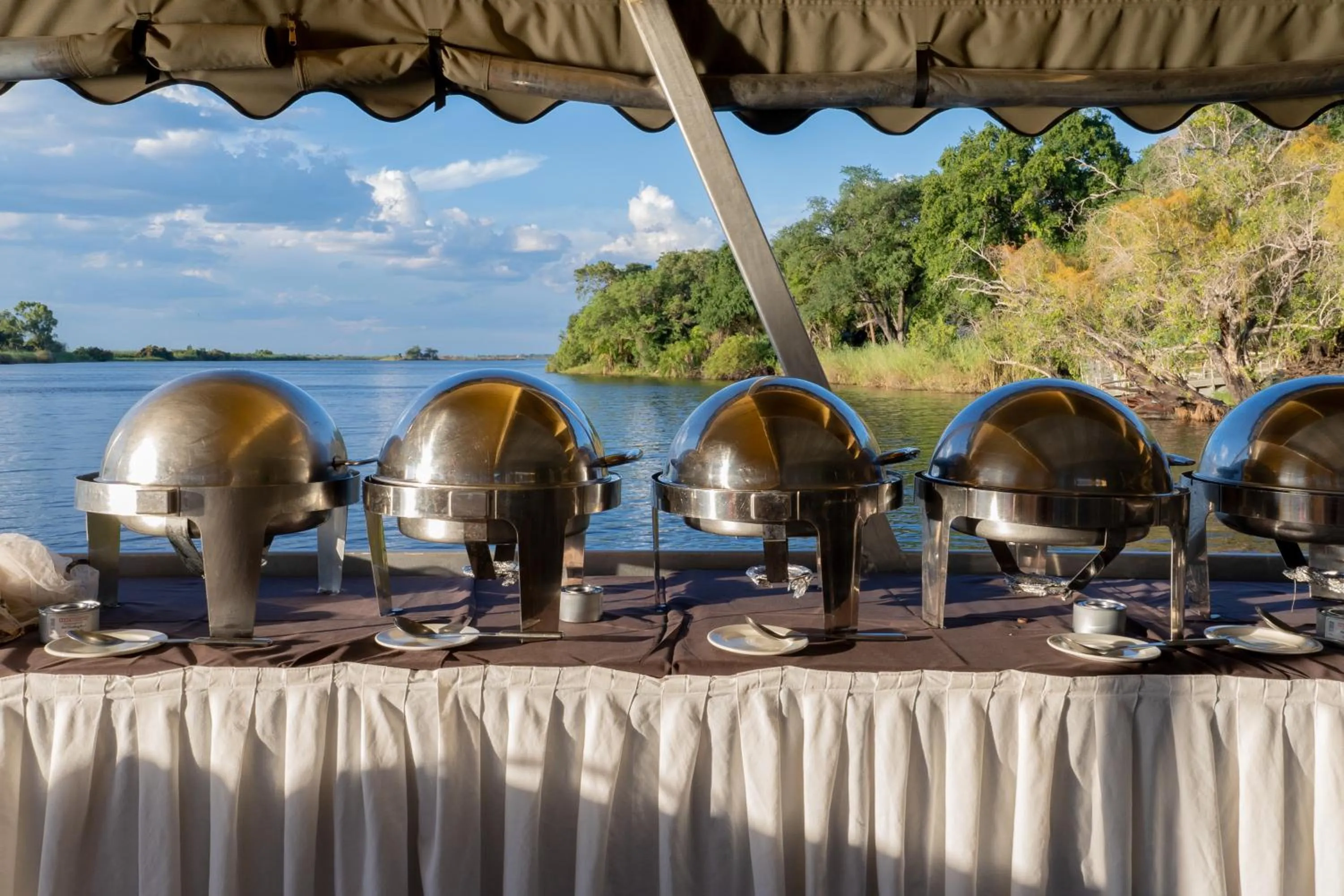 River view in The Chobe Safari Lodge