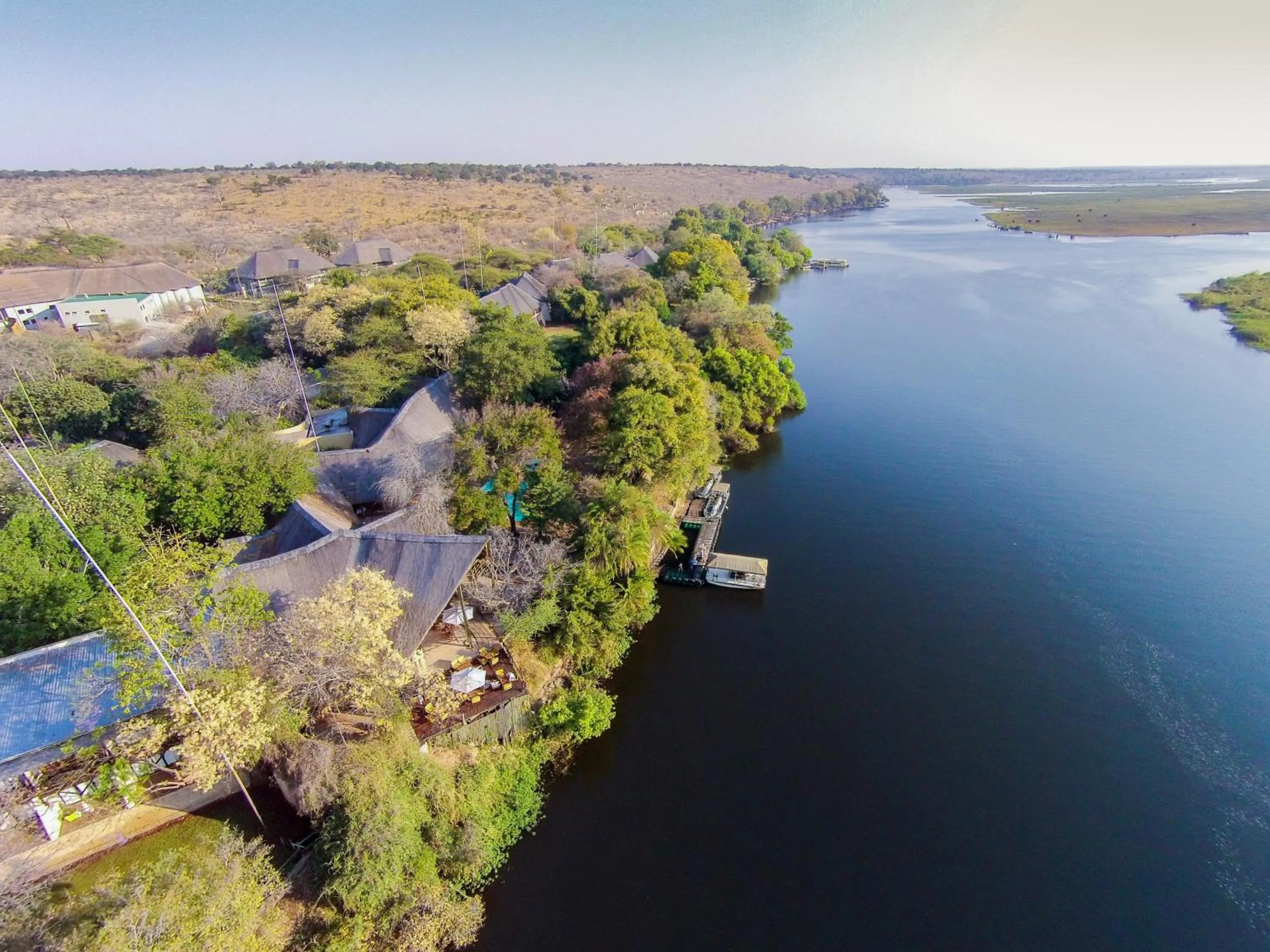 Bird's eye view in Chobe Safari Lodges