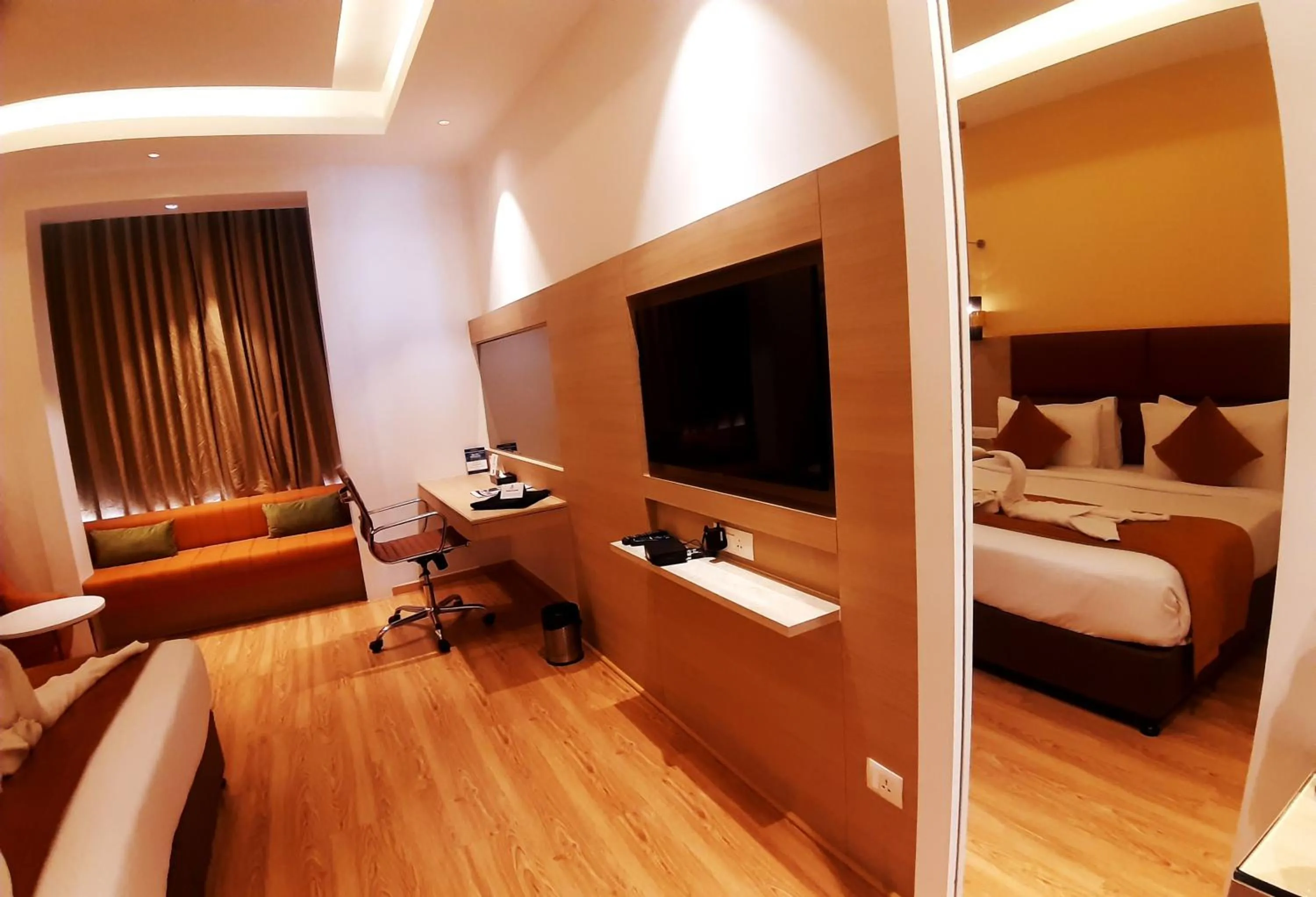 Photo of the whole room, Bed in Best Western Vrindavan