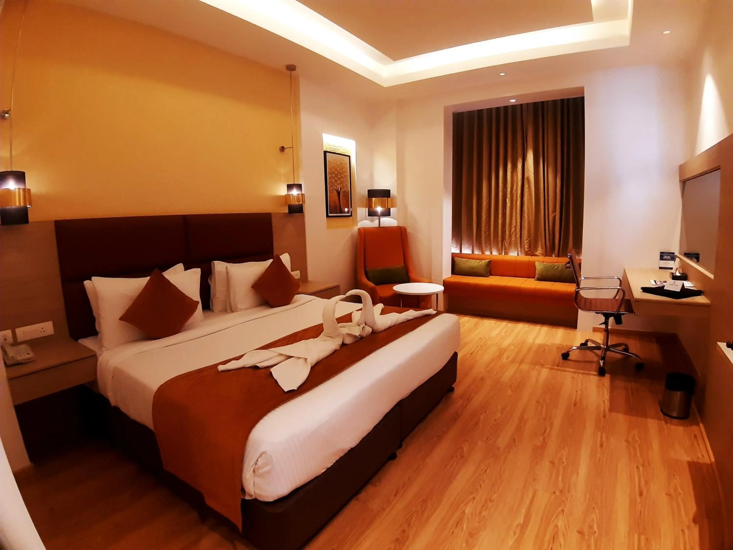 Bedroom, Bed in Best Western Vrindavan