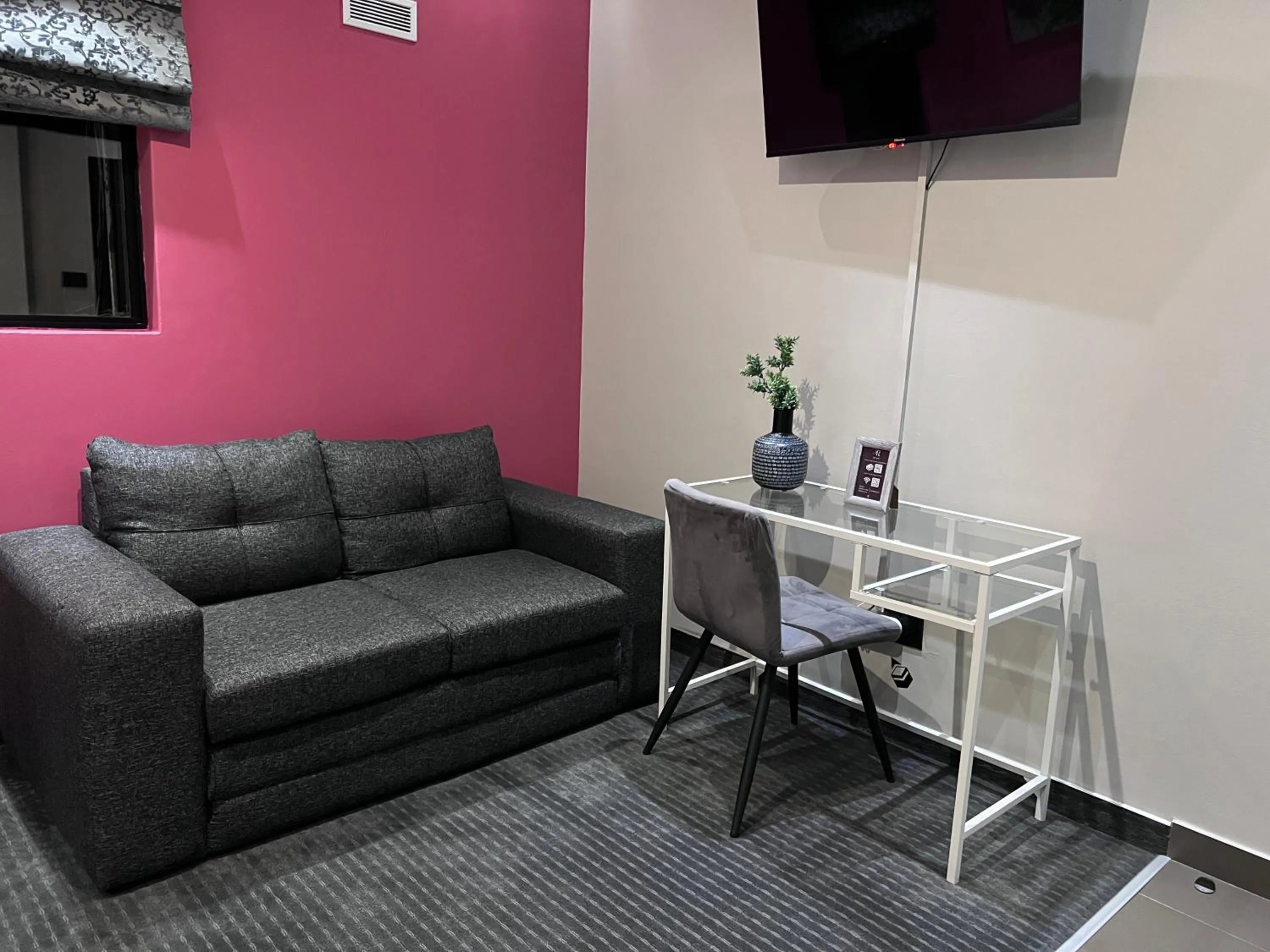 Seating area in The Raz