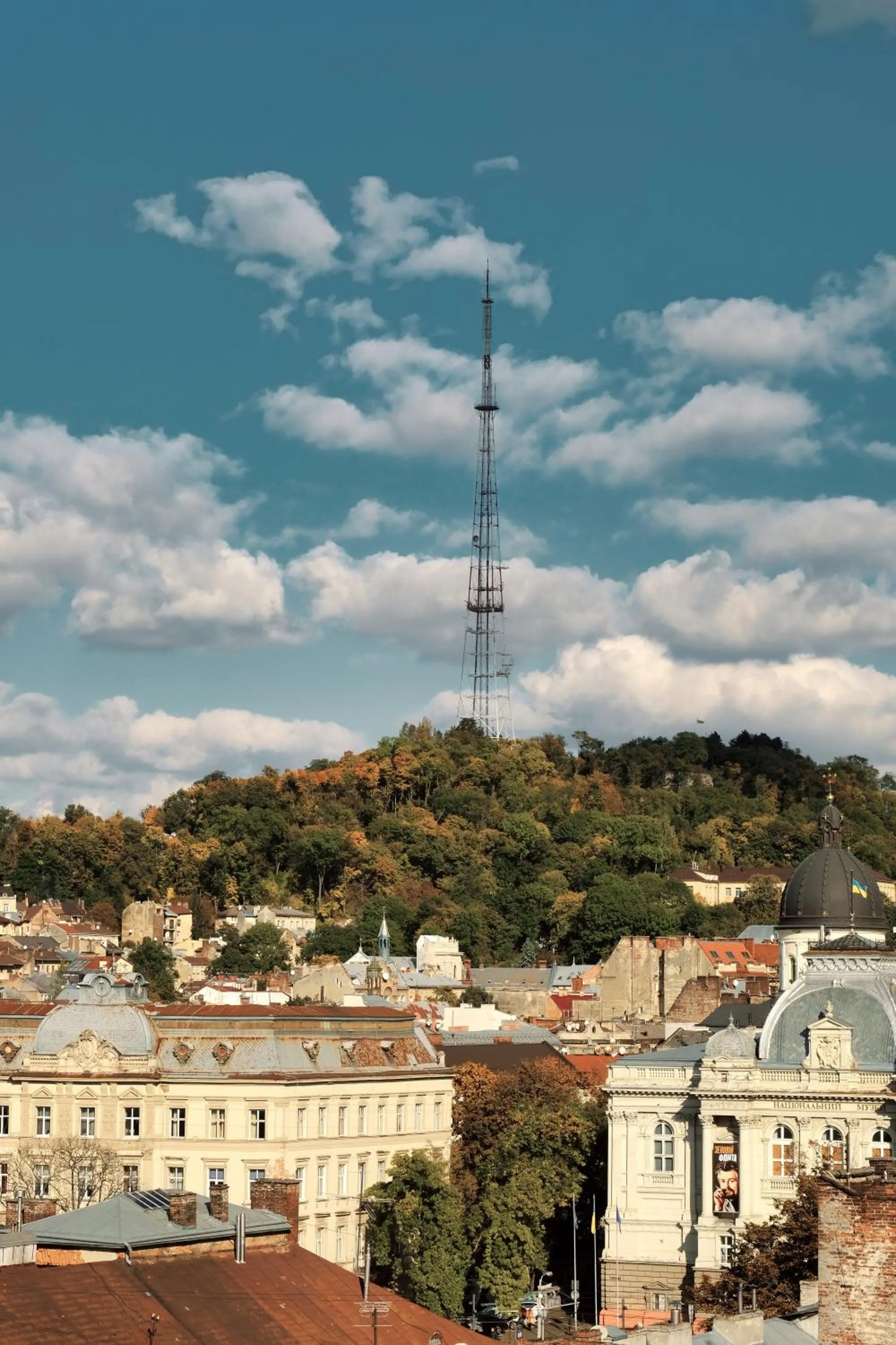 City view in Rius Hotel Lviv