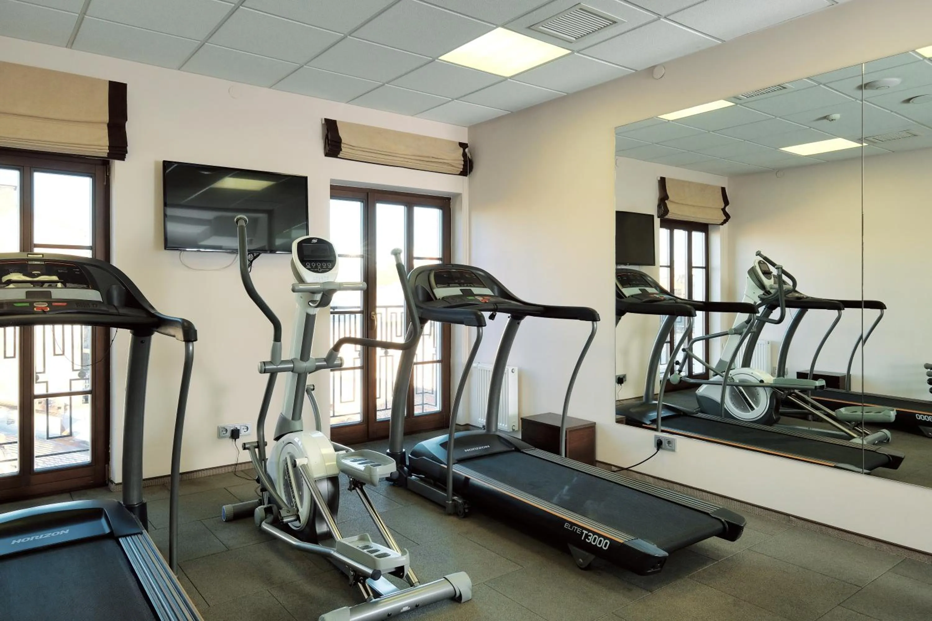 Fitness centre/facilities in Rius Hotel Lviv