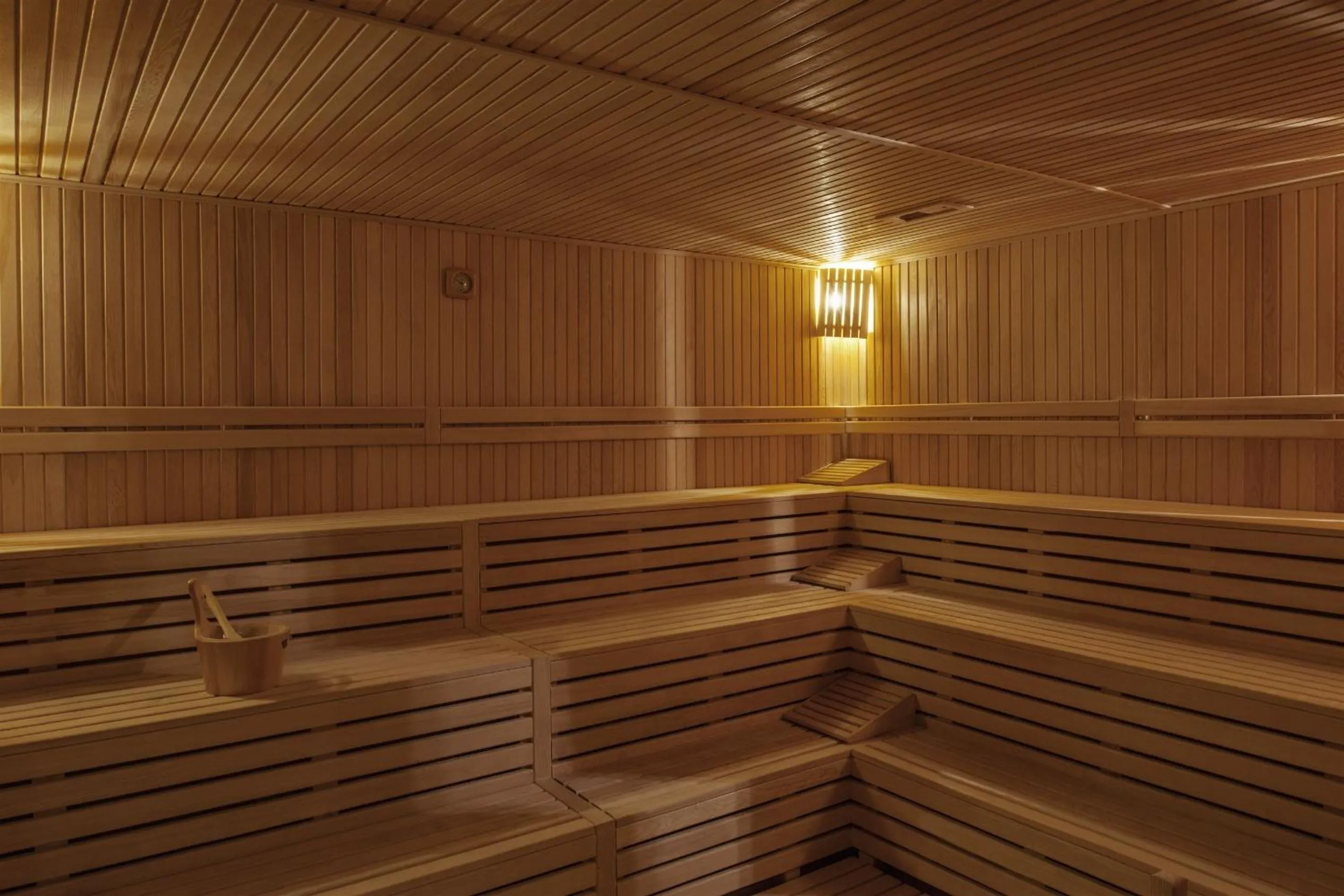 Sauna in Botanik Platinum Hotel