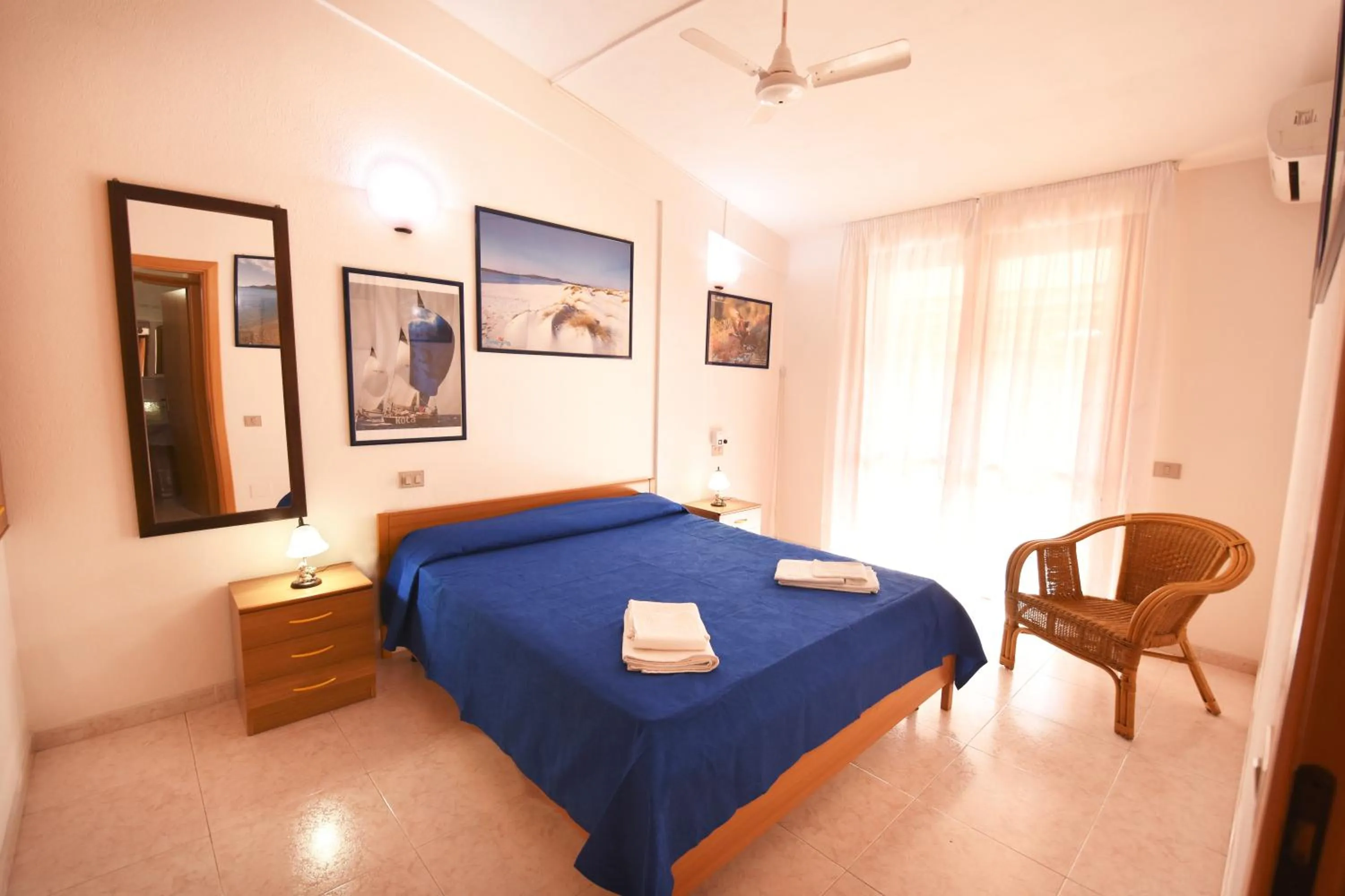 Bed in Residenza Le Due Palme