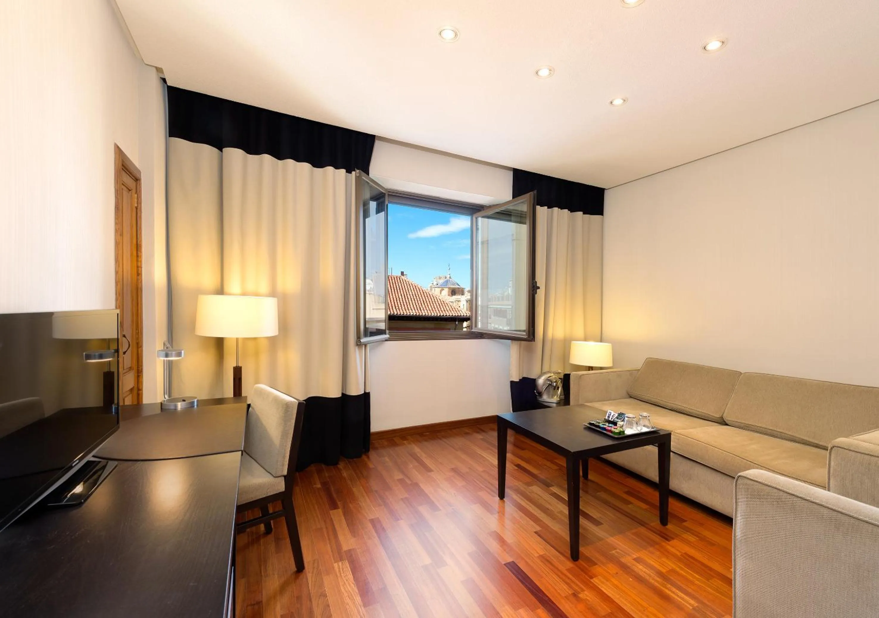 Seating area in Hotel Murcia Rincón de Pepe Affiliated by Meliá