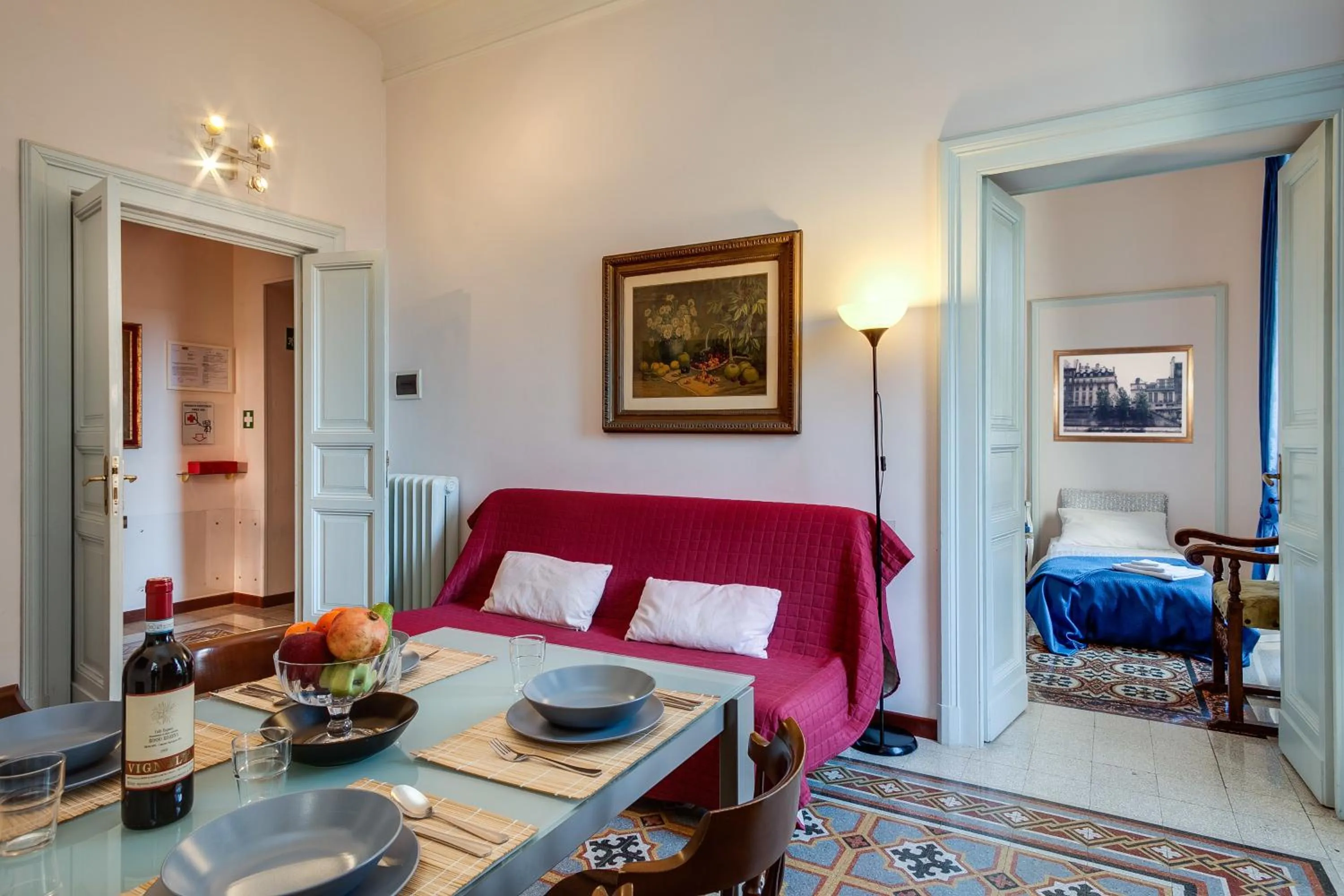 Dining area in Otium Maecenatis Apartments