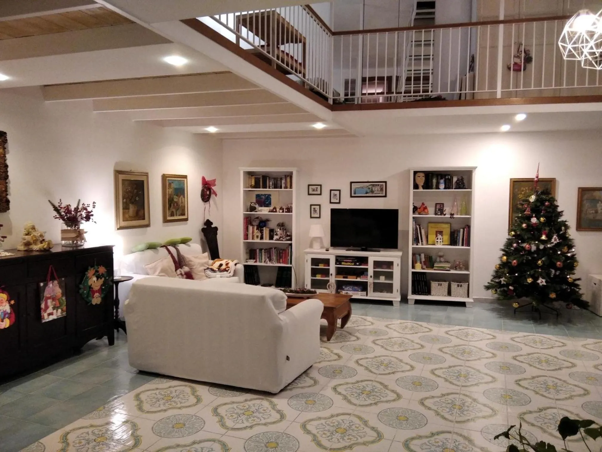 Living room in A Casa di Monica