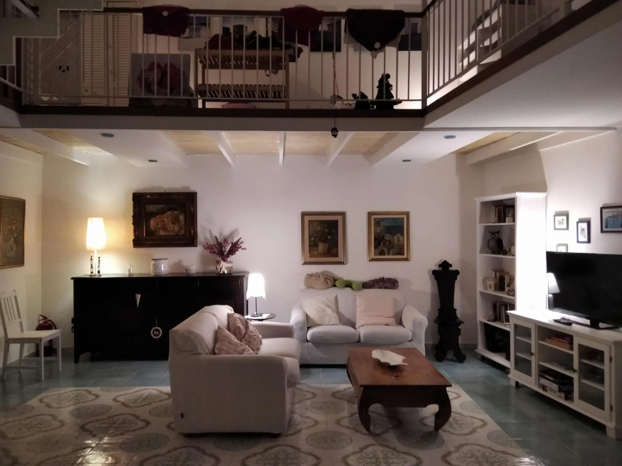 Living room in A Casa di Monica