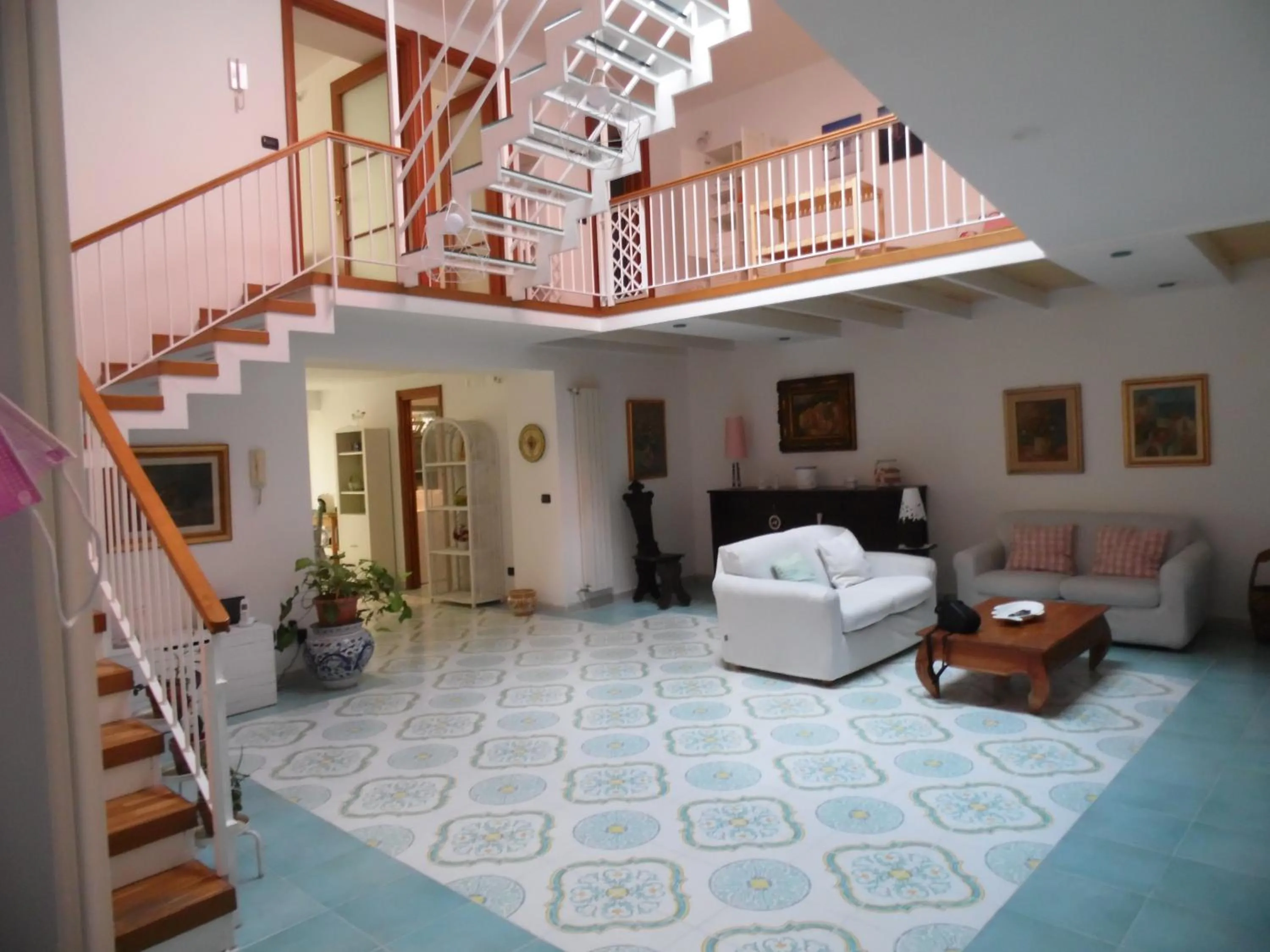 Living room in A Casa di Monica
