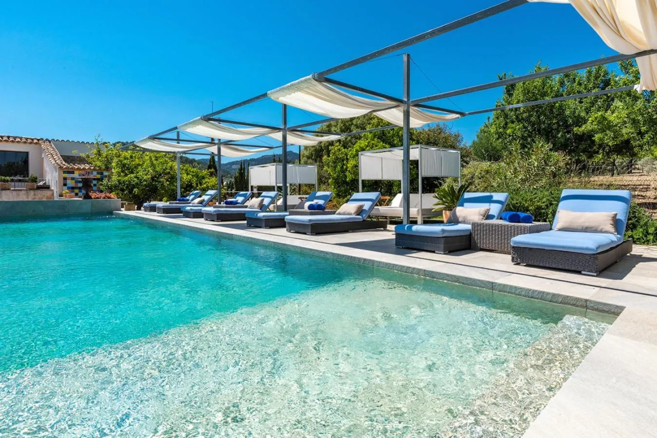 Swimming pool in Finca Son Arnau