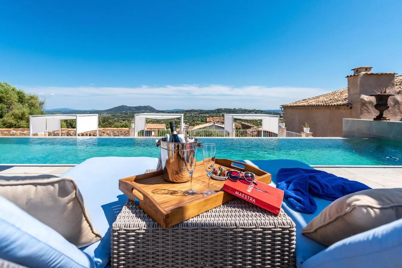 Swimming pool in Finca Son Arnau