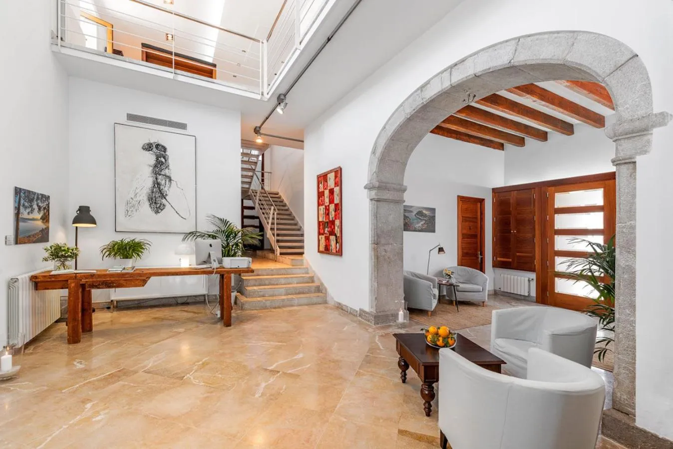 Lobby or reception in Finca Son Arnau