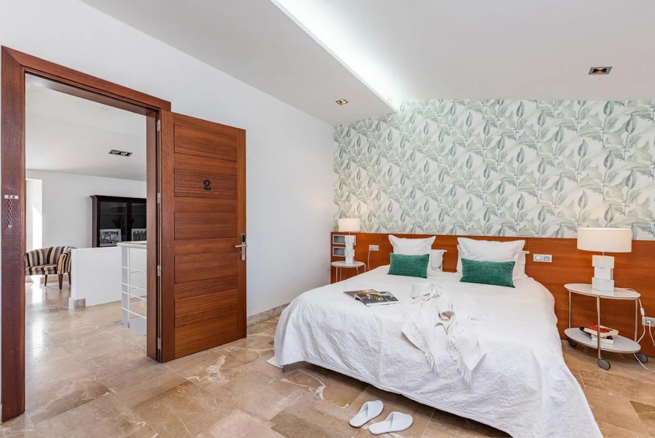 Bedroom, Bed in Finca Son Arnau