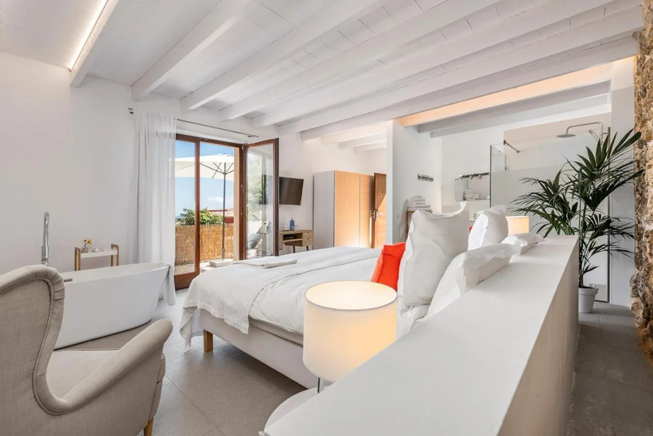 Bedroom in Finca Son Arnau