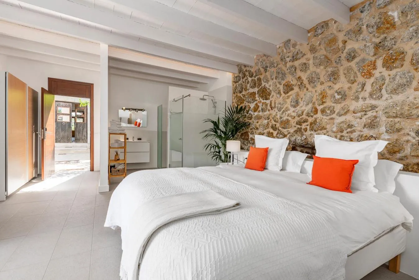 Bed in Finca Son Arnau