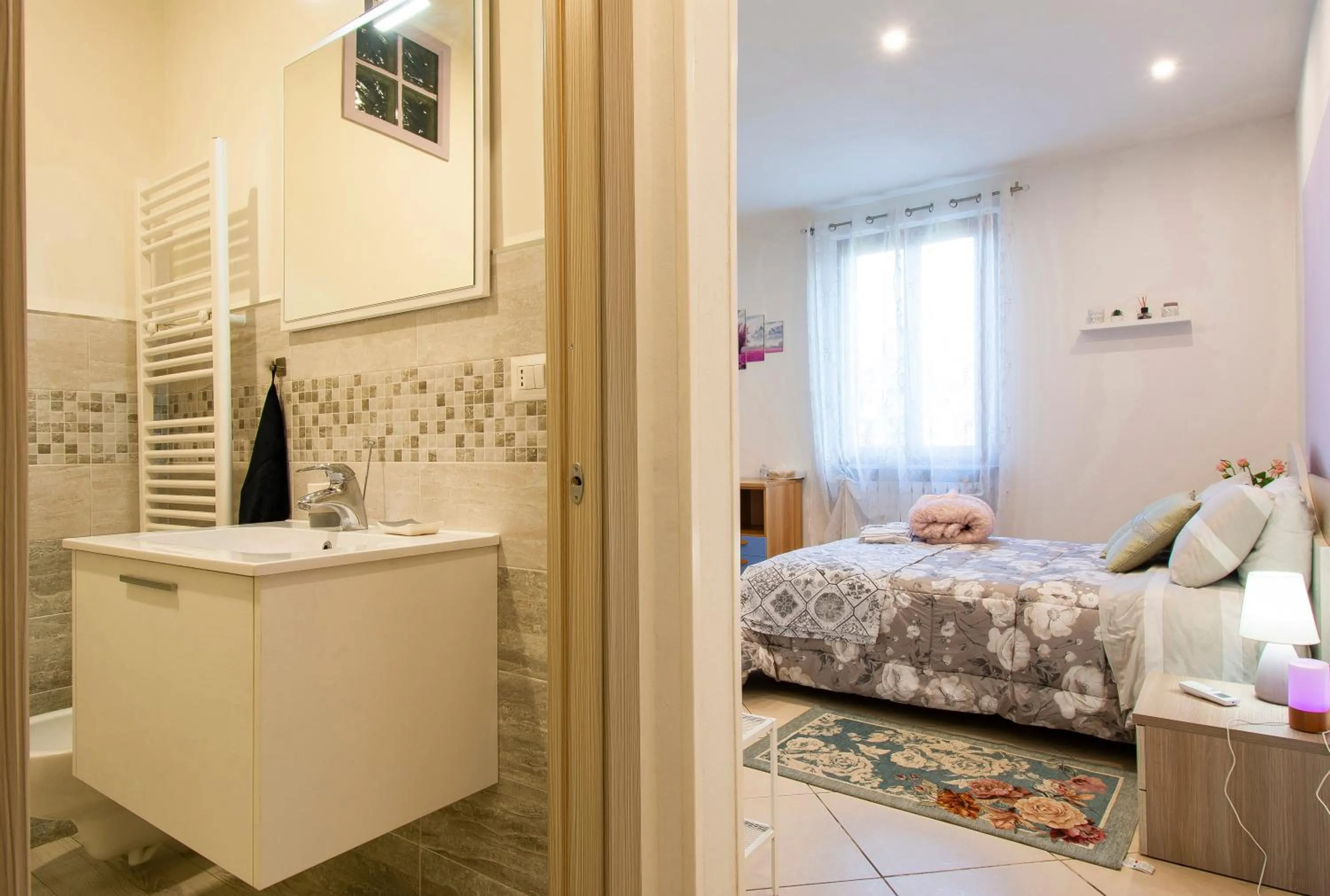 Bed in B&B Le Rose di Gori Cristina