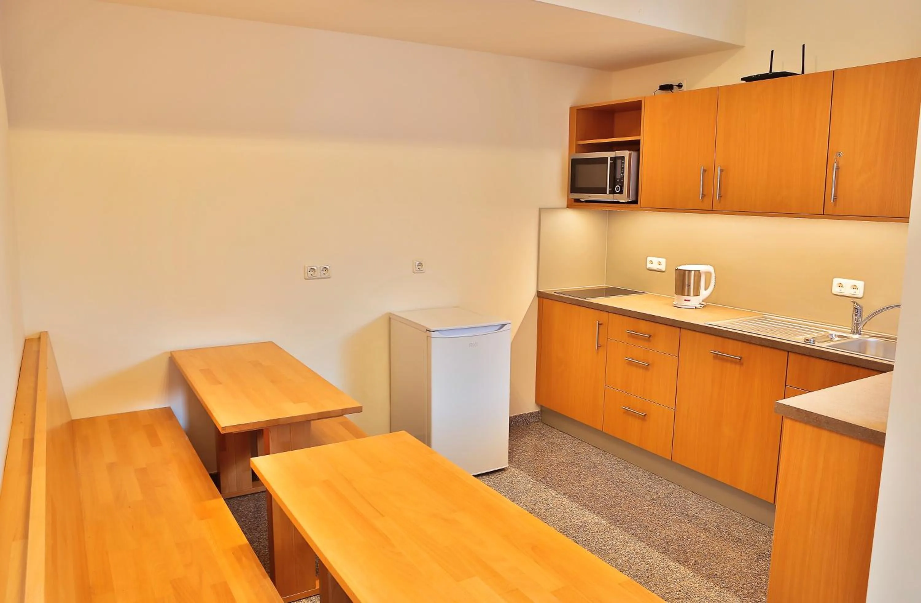 Kitchen or kitchenette in Landgasthof Weberhans