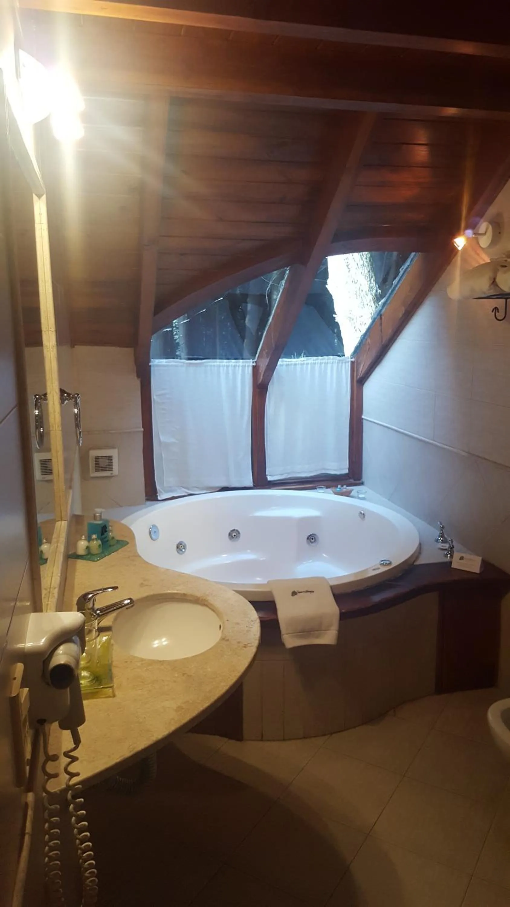 Bathroom in Casa Del Bosque Aparts