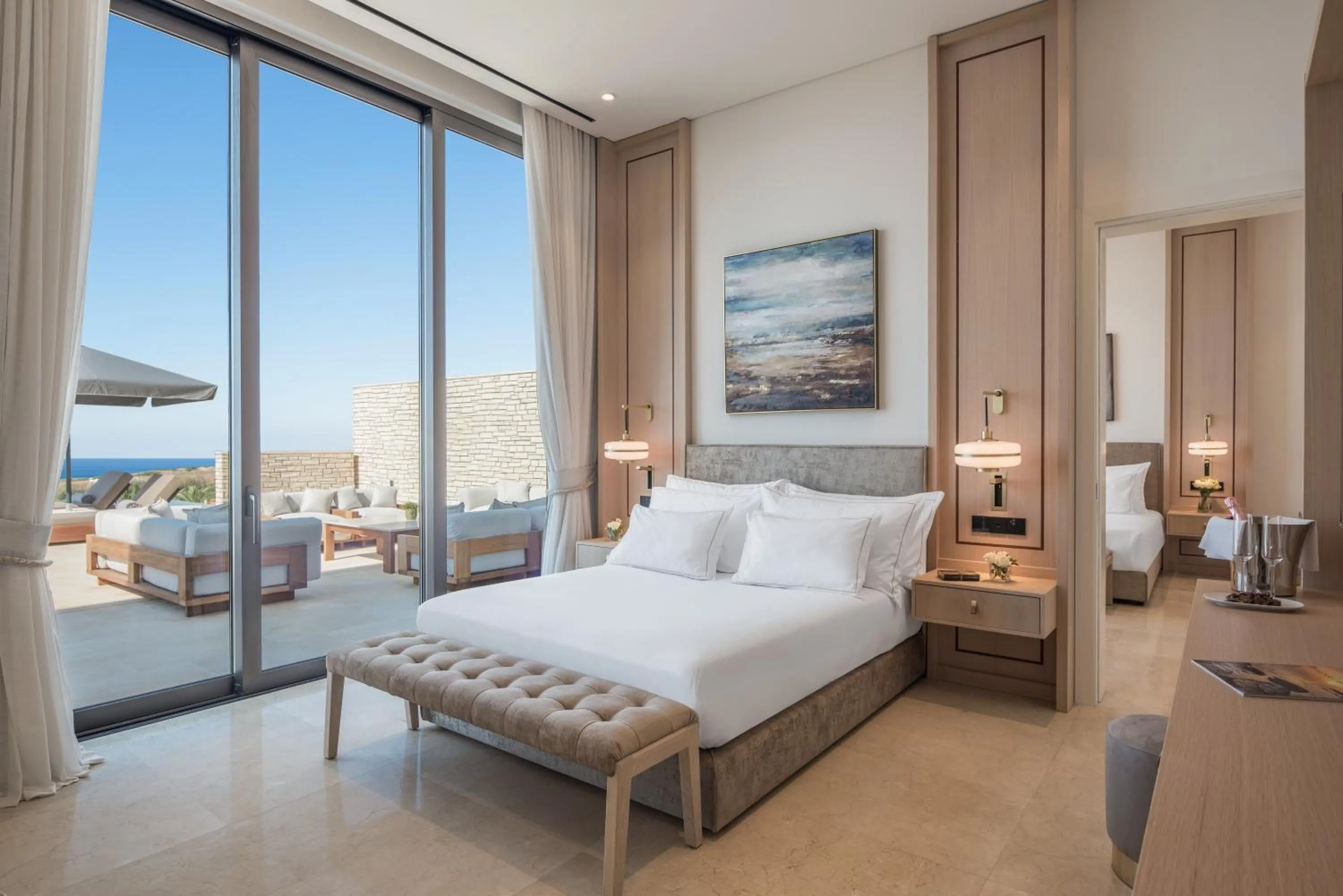 Bed in Cap St Georges Hotel & Resort