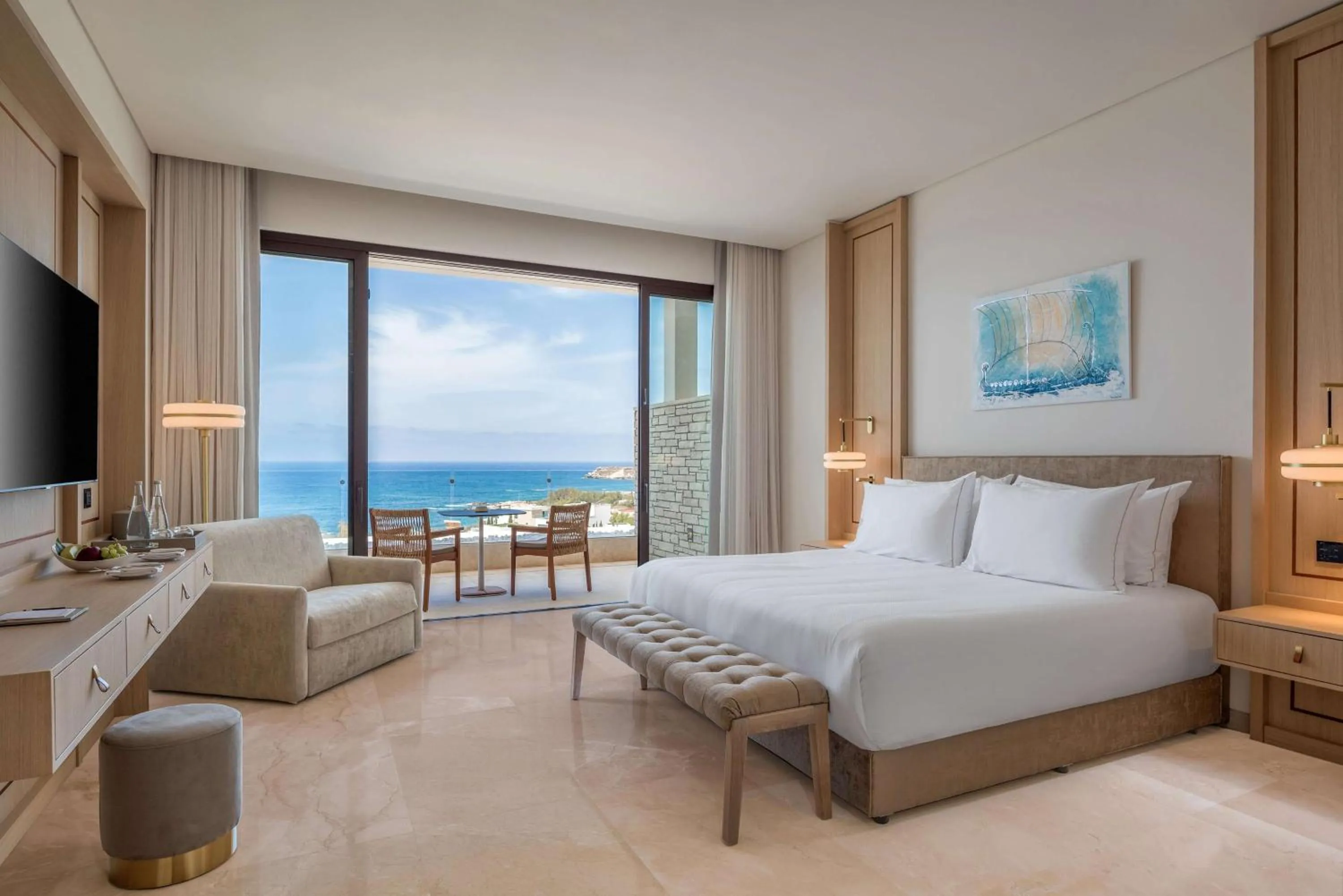 Bed in Cap St Georges Hotel & Resort