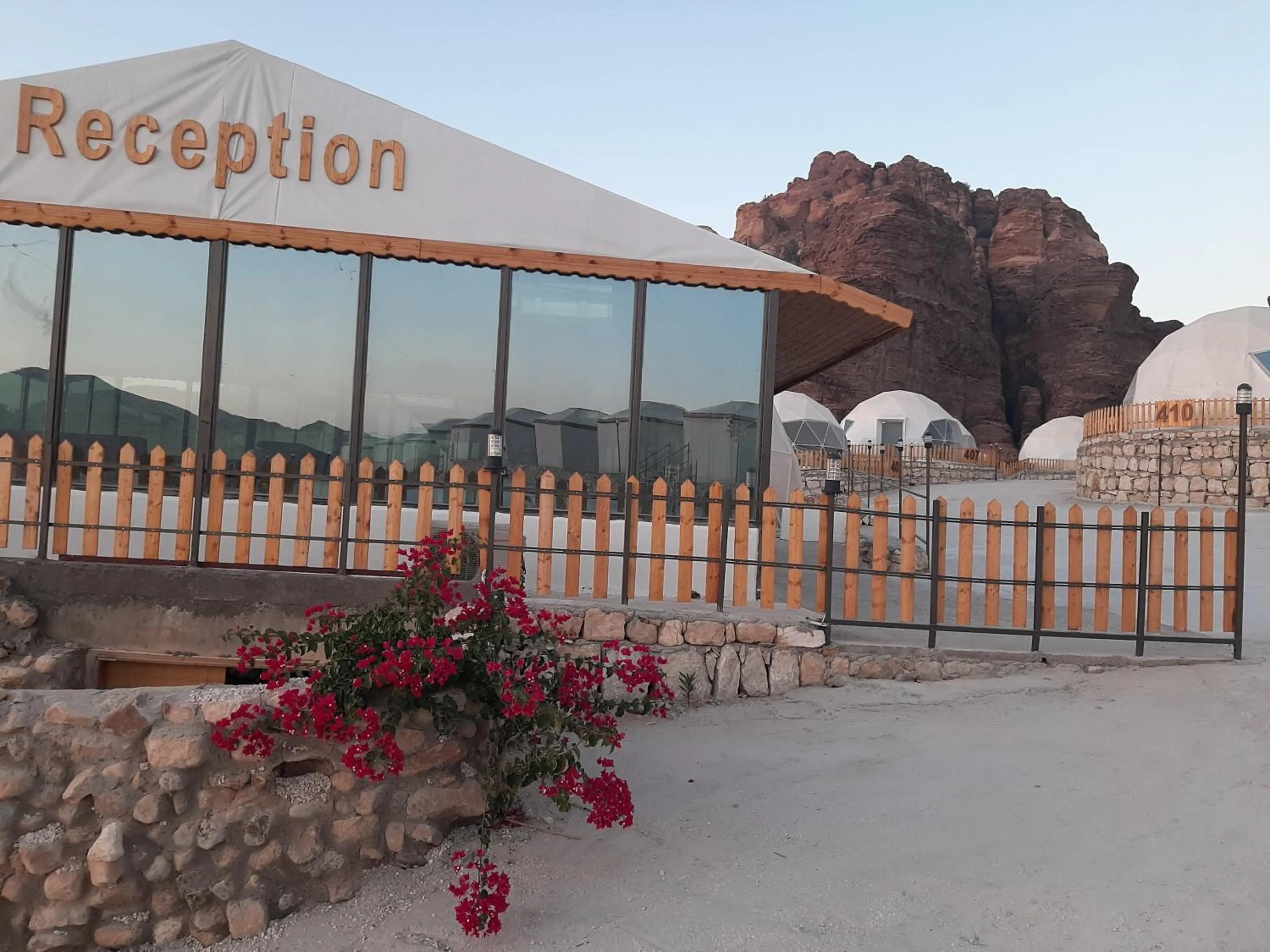 Lobby or reception in The Rock Camp Petra