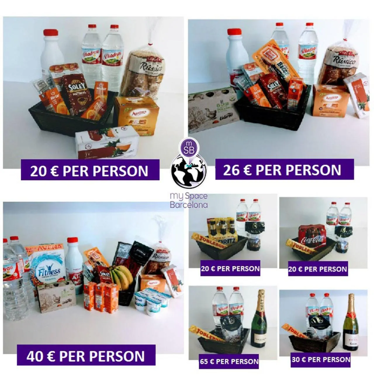 Food in My Space Barcelona Rambla Catalunya Center