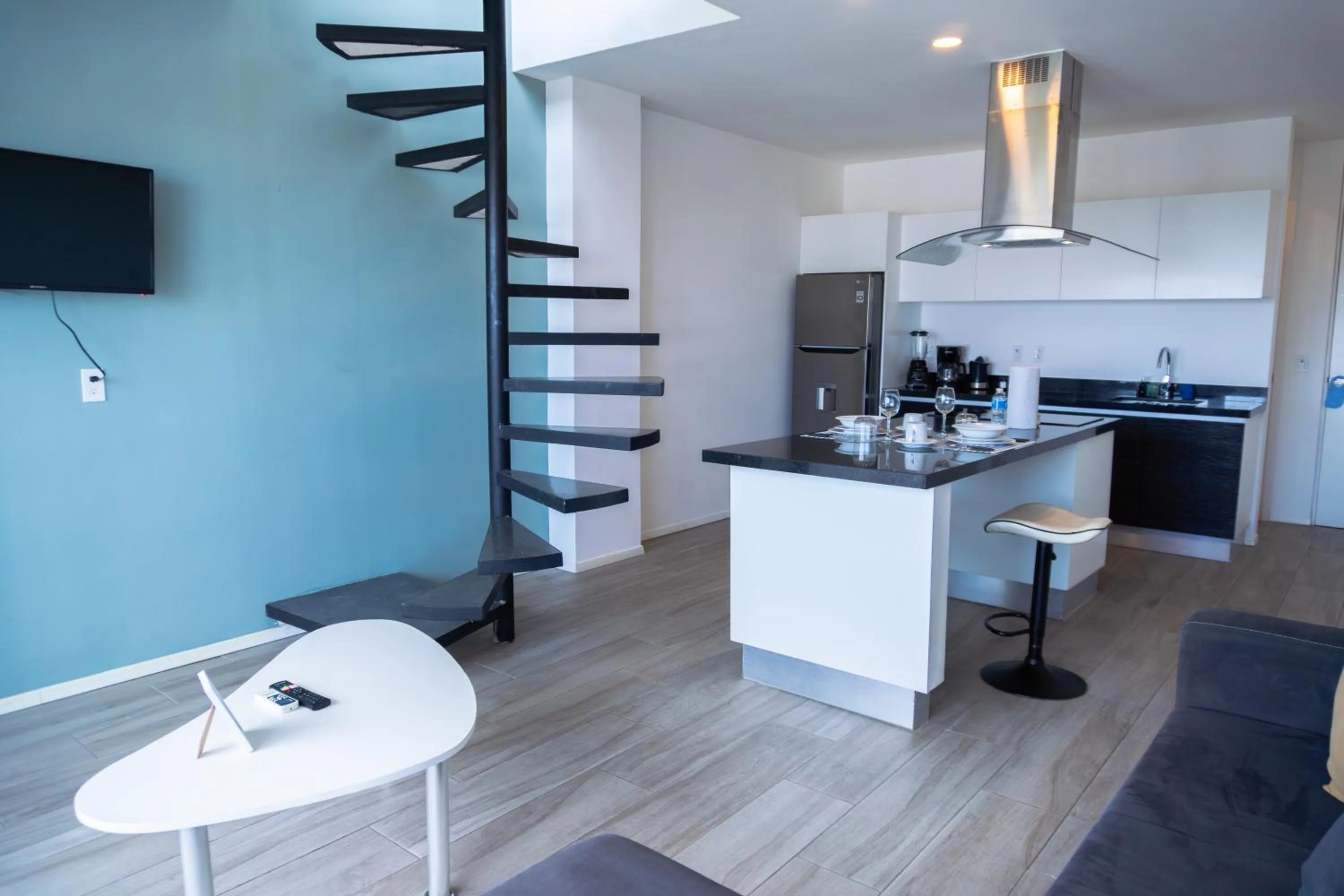 Kitchen or kitchenette in Mare Playa del Carmen