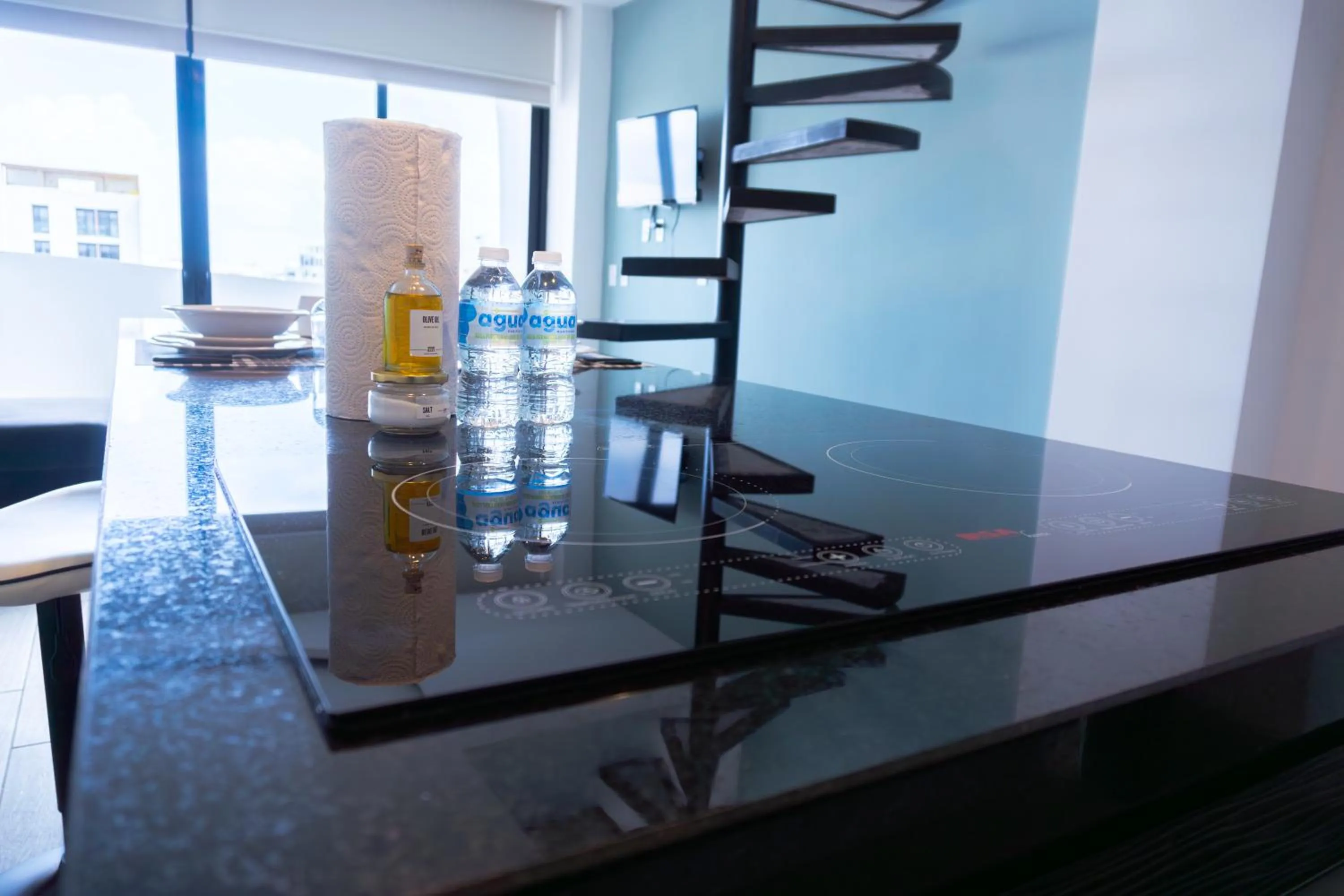 Kitchen or kitchenette in Mare Playa del Carmen