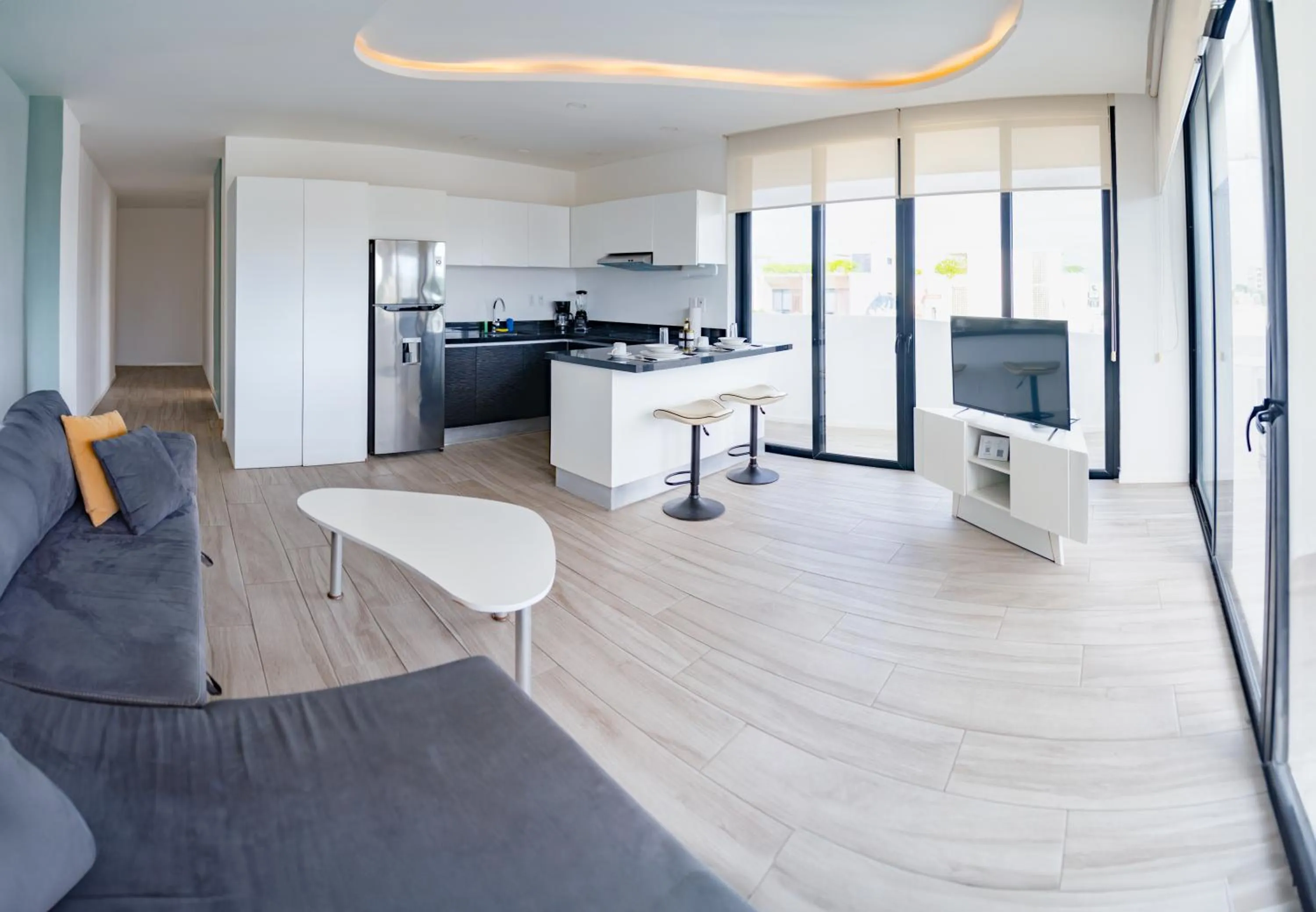 Living room in Mare Playa del Carmen